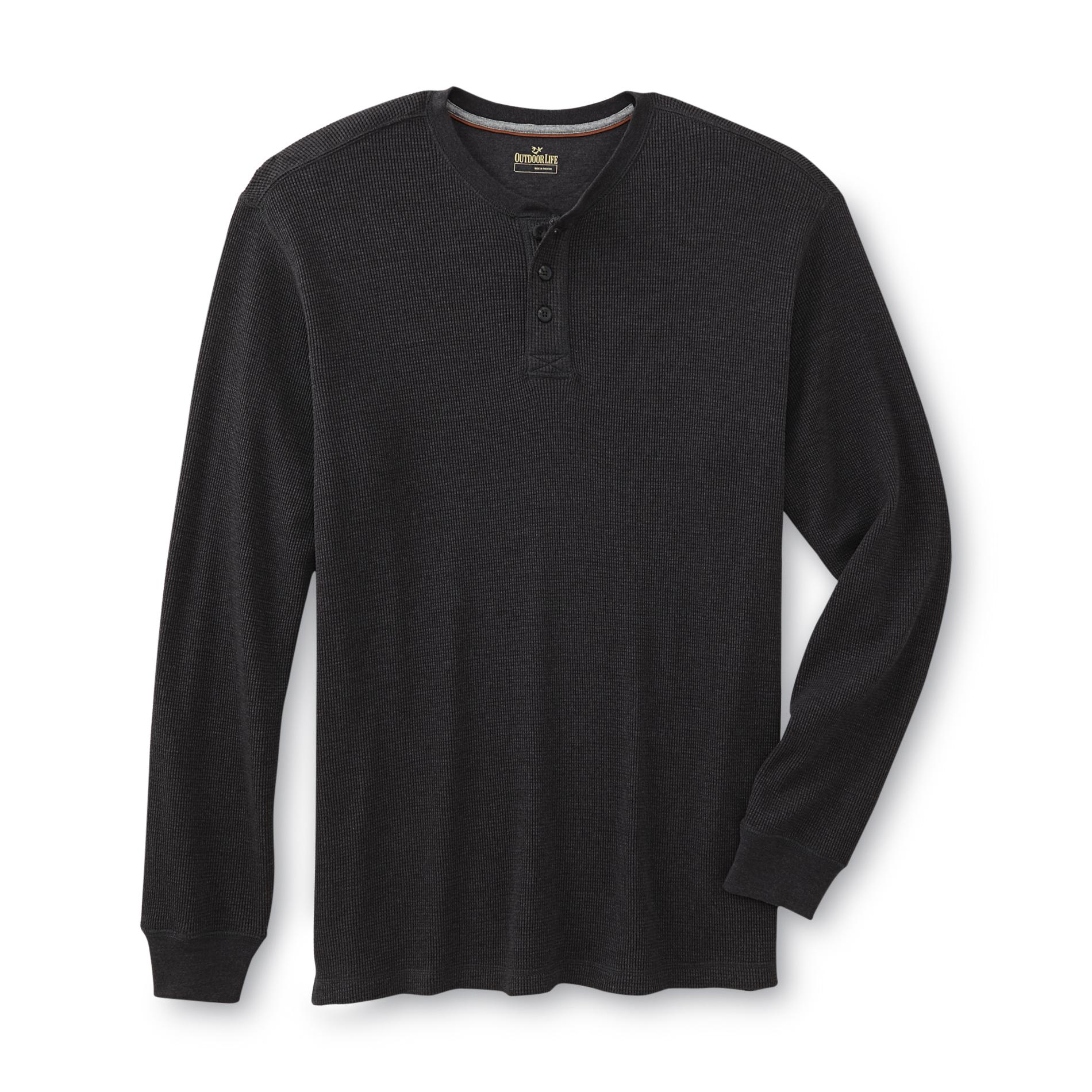Outdoor Life Men's Big & Tall Thermal Henley Shirt Shop Your Way