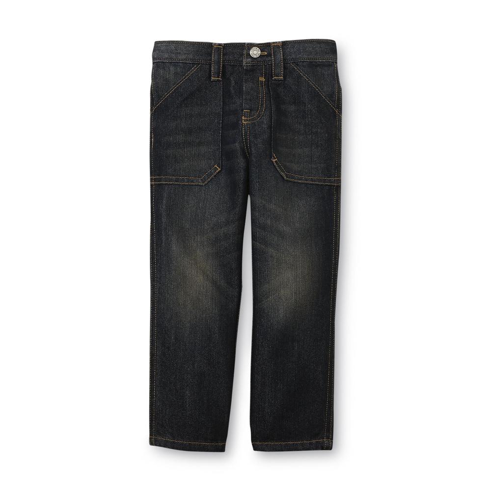 Infant & Toddler Boy's Faded Jeans