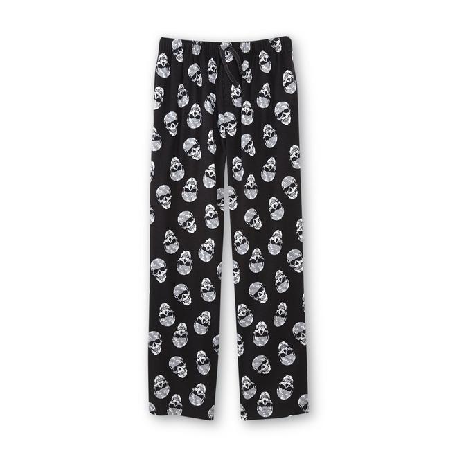 Joe Boxer Men's Big & Tall Flannel Pajama Pants Skulls Clothing