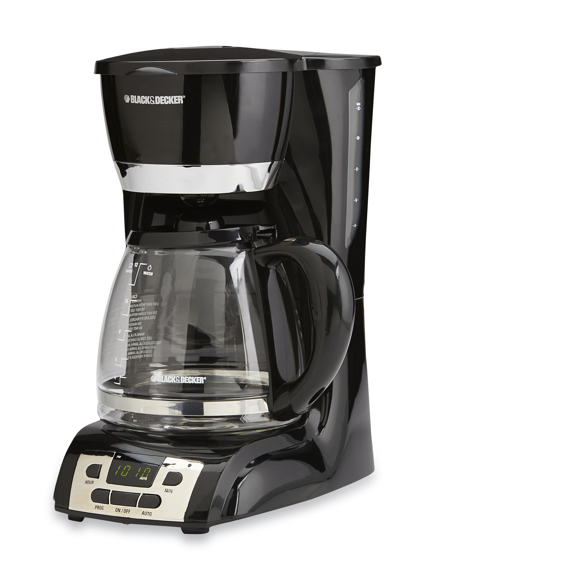 BLACK+DECKER DCM2160B 12-Cup Programmable Coffee Maker