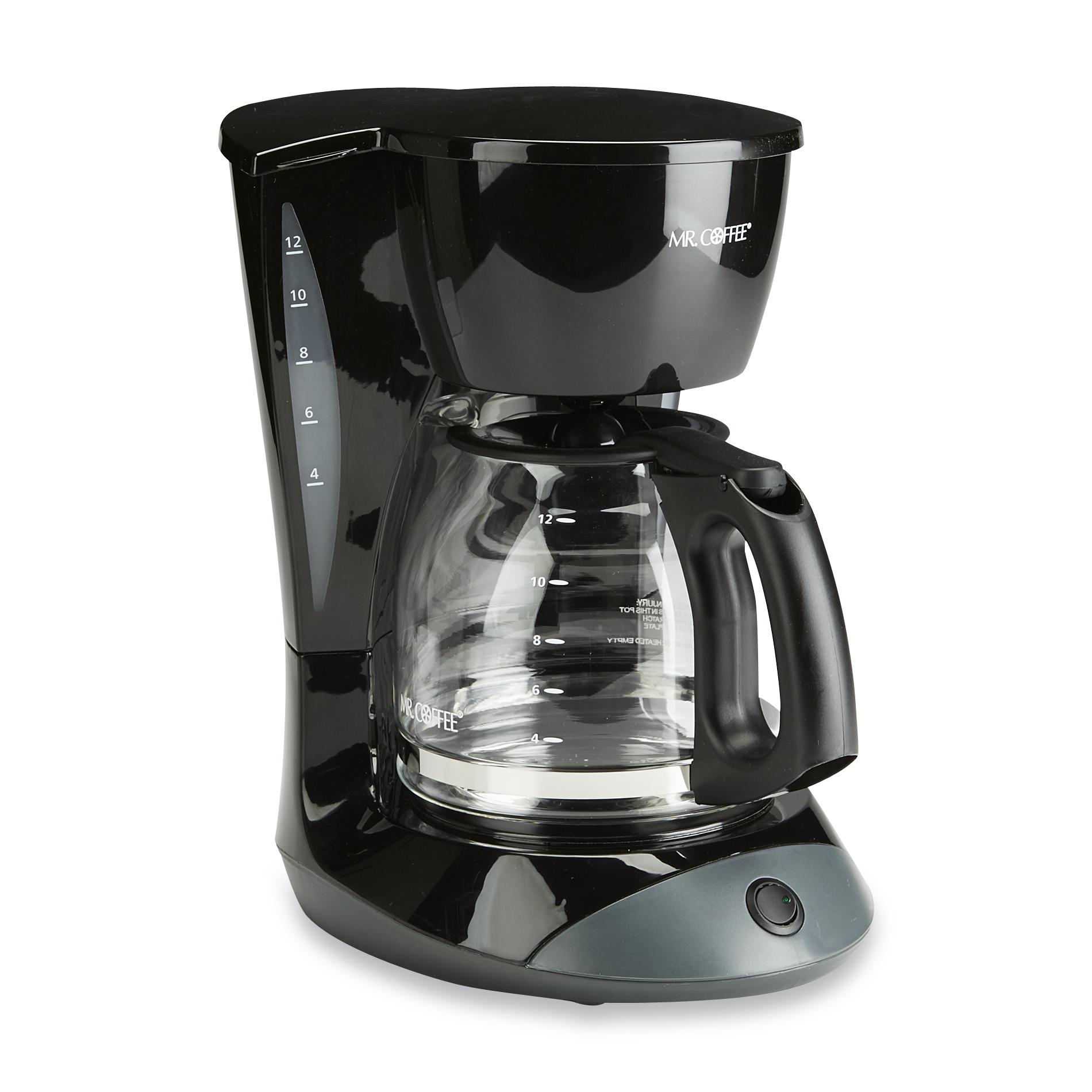 Mr. Coffee 12-Cup Black Coffee Maker - 22225711
