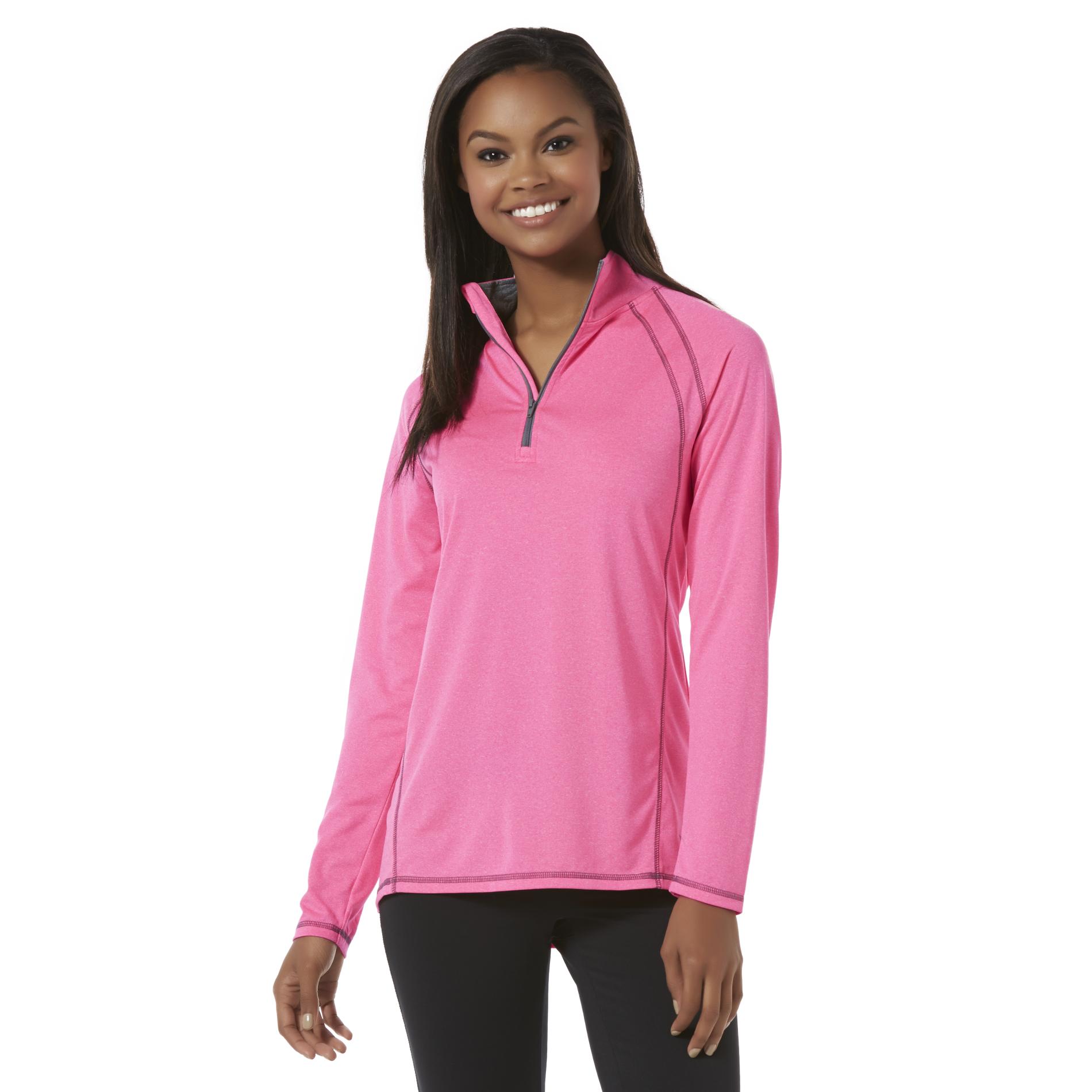 Everlast® Sport Women #39 s Athletic Quarter Zip Pullover Clothing Everlast® Sport Women #39 s Athletic Quarter Zip Pullover Clothing