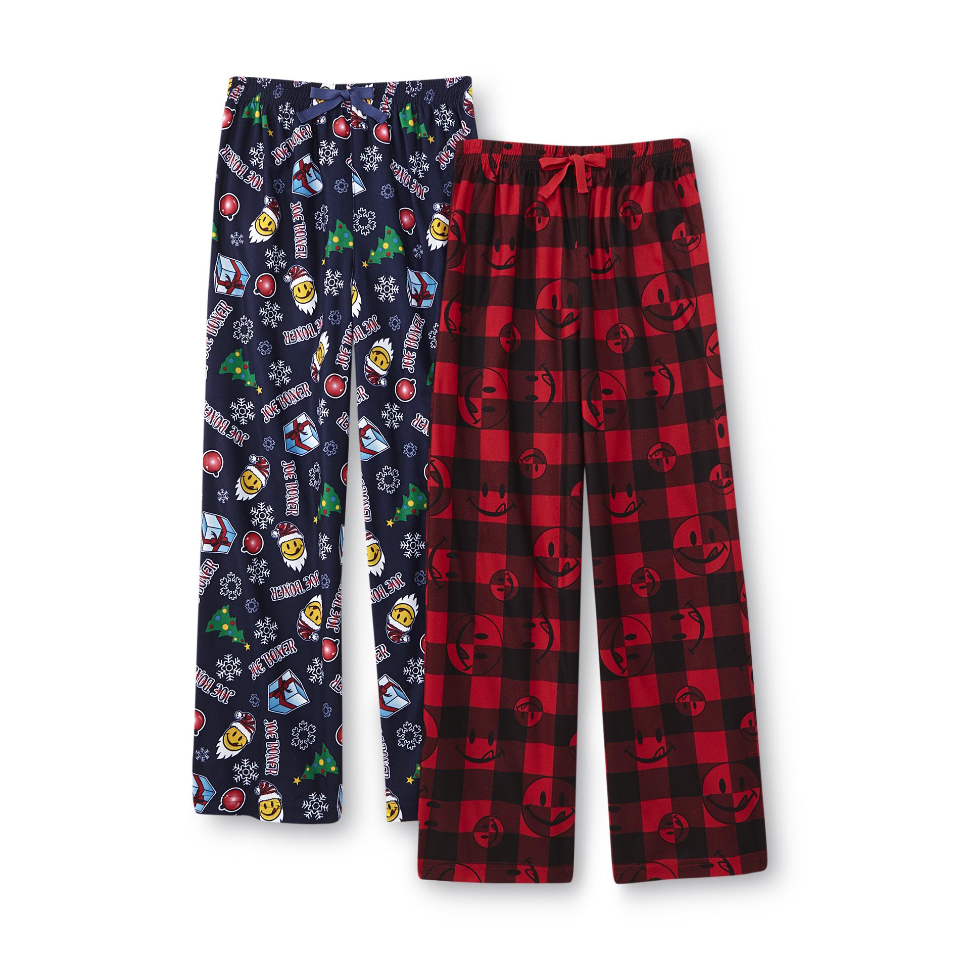 Boy's 2-Pairs Christmas Pajama Pants - Mr. Licky