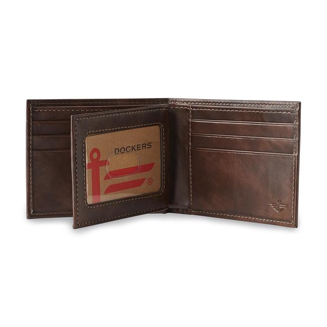 Dockers Men's Extra Capacity Slim Fold Wallet