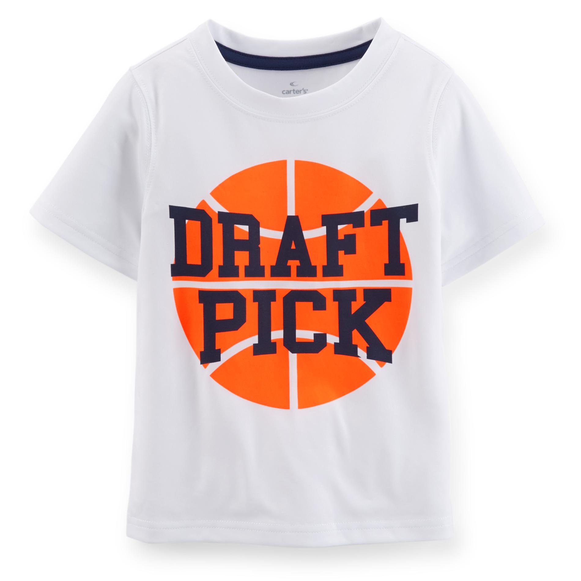 Toddler Boy's Graphic T-Shirt - Draft Pick