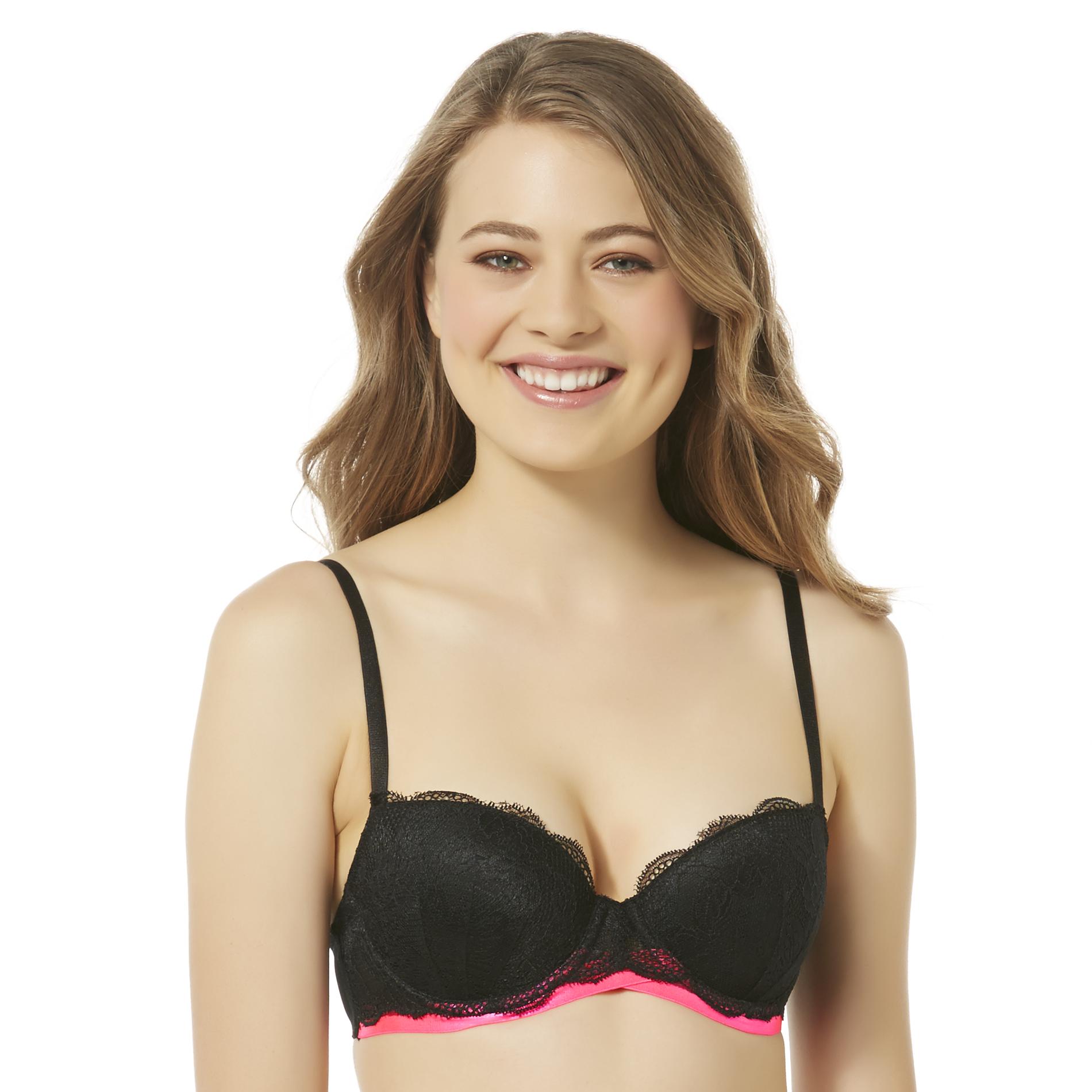 Joe Boxer Women's Lace PushUp Bra Shop Your Way Online Shopping