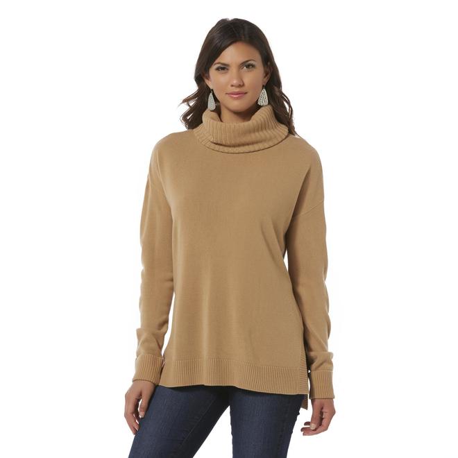 Covington Women's Long Turtleneck Sweater