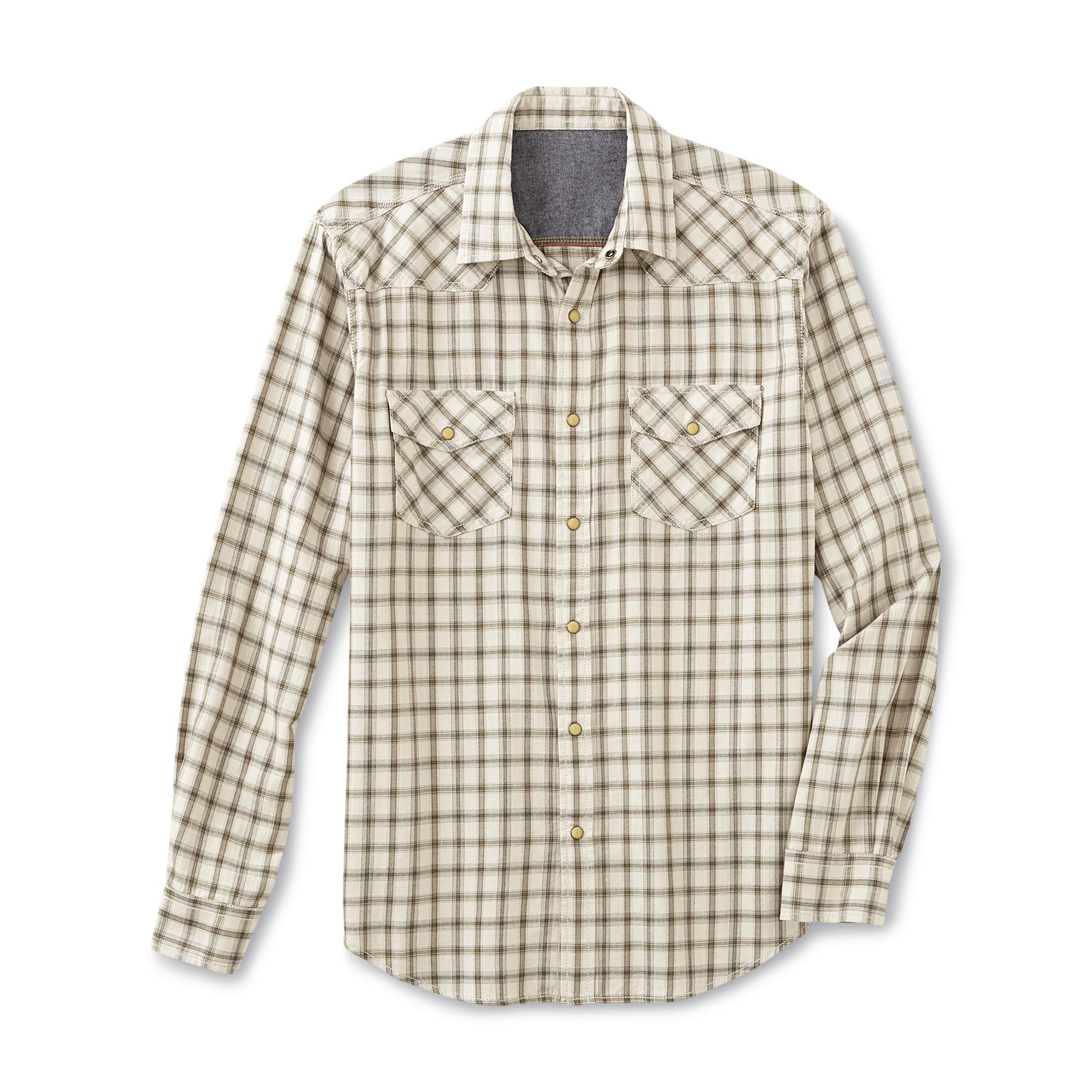 Northwest Territory Men's Big & Tall Western Shirt Plaid Clothing