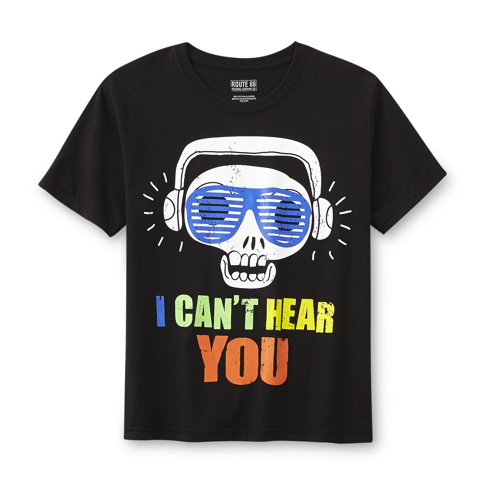 Boy's Graphic T-Shirt - I Can't Hear You