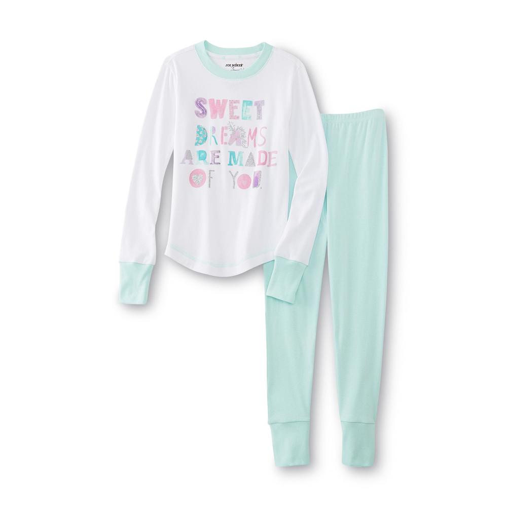 Girl's 2-Pairs Pajamas - Polka Dots