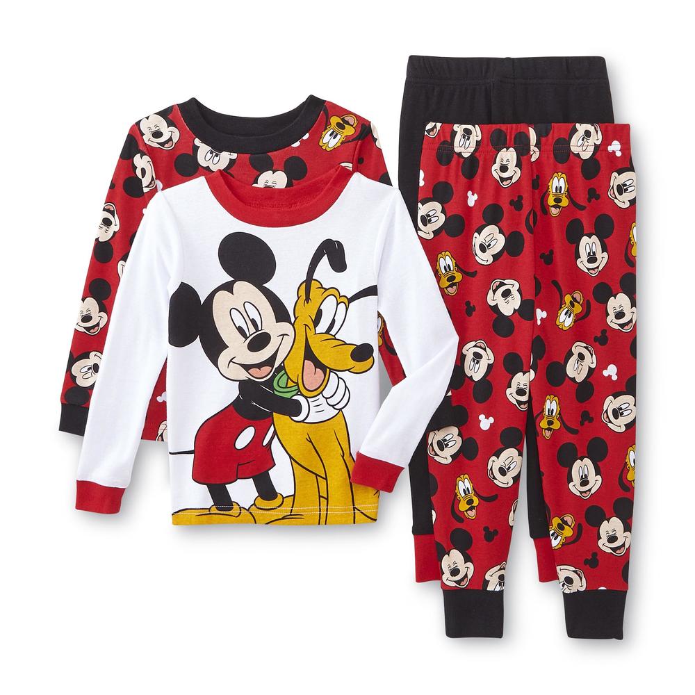 Mickey Mouse Infant & Toddler Boy's 2-Pairs Pajamas