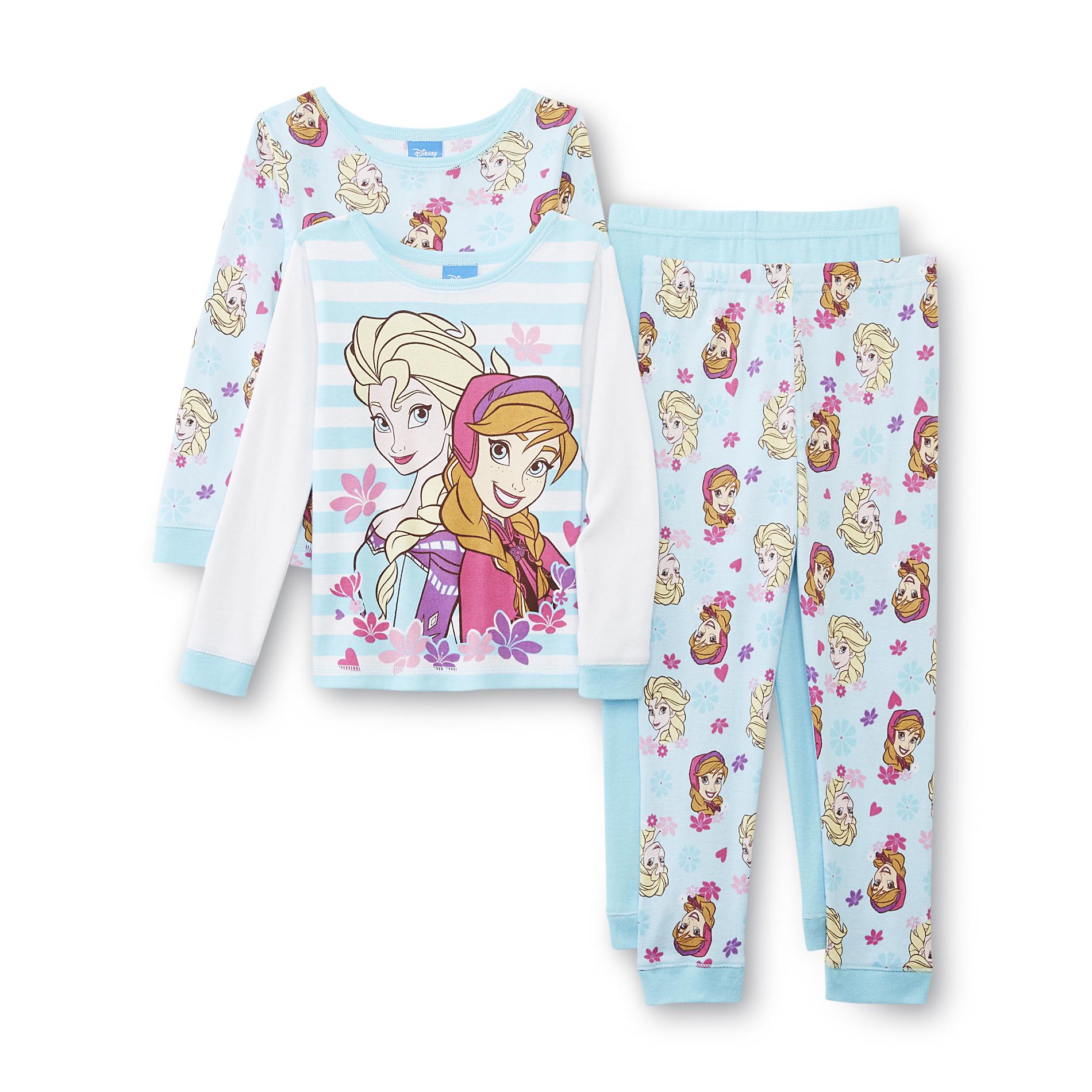 Disney Baby Frozen Toddler Girl's 2Pairs Pajamas Anna & Elsa Shop