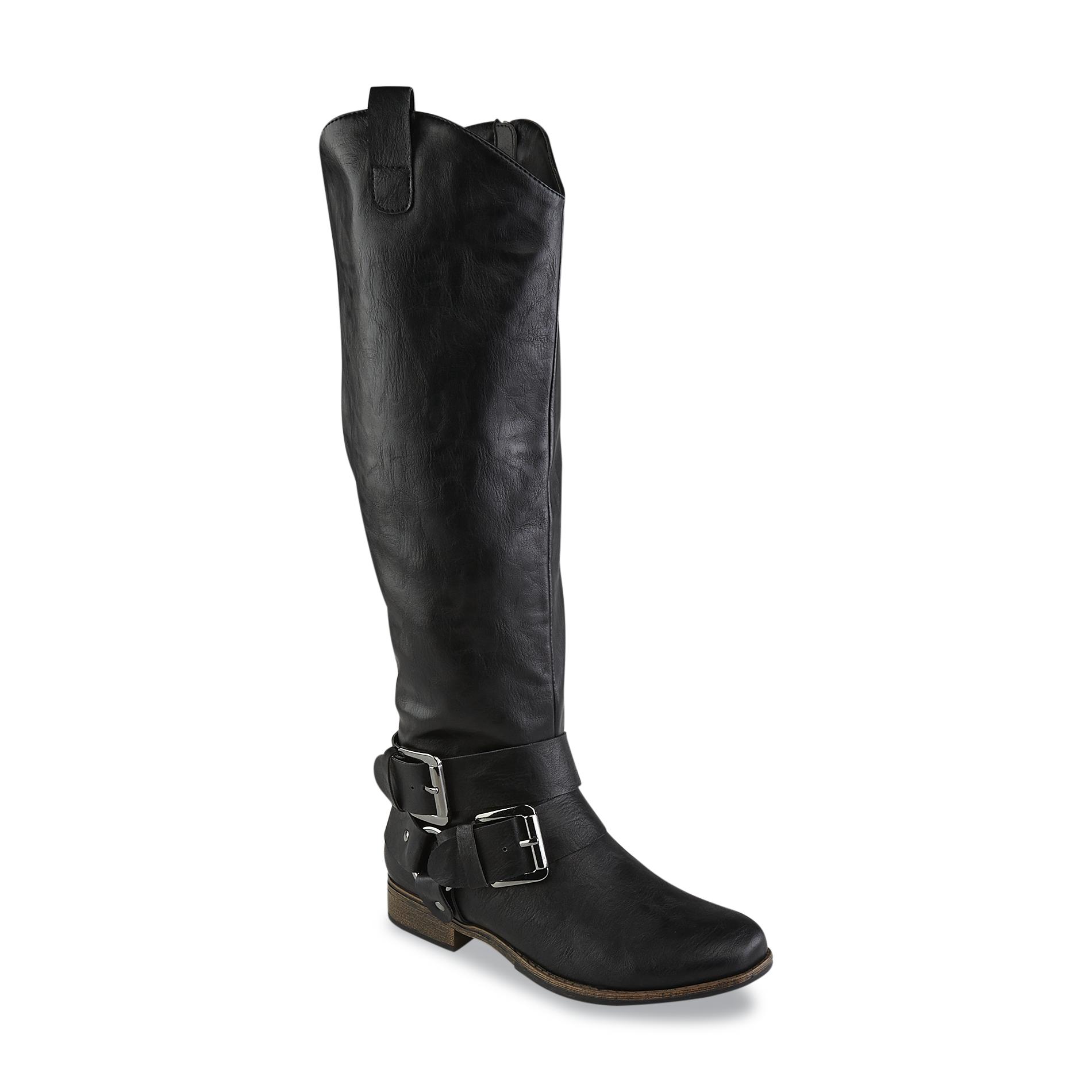 UPC 753332896482 product image for Madeline Women's Booya Black Riding Boot | upcitemdb.com