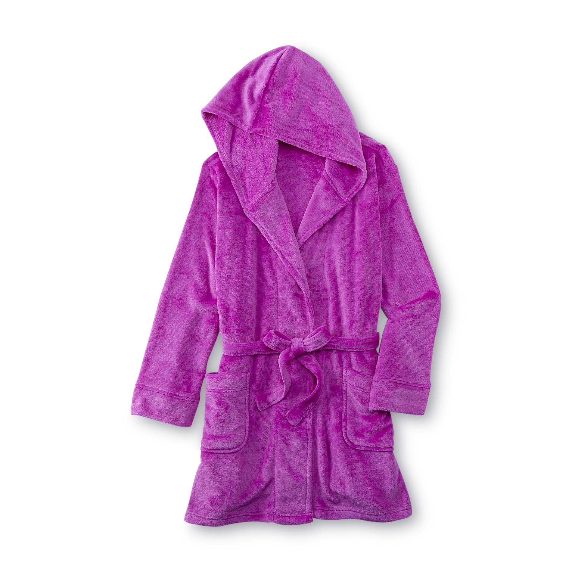 Joe Boxer Junior's Hooded Plush Fleece Bath Robe Shop Your Way