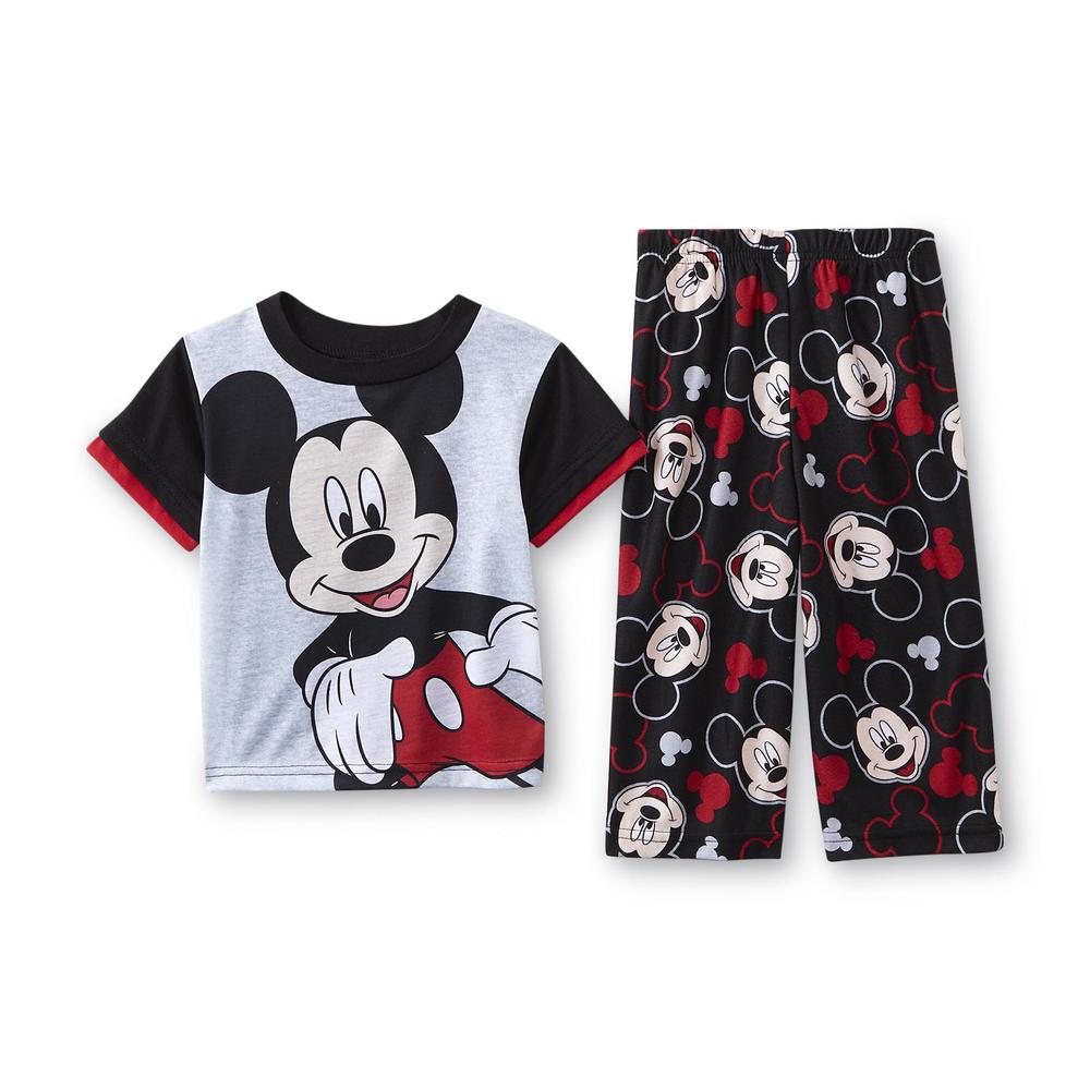 Mickey Mouse Infant & Toddler Boy's Pajama Shirt & Pants