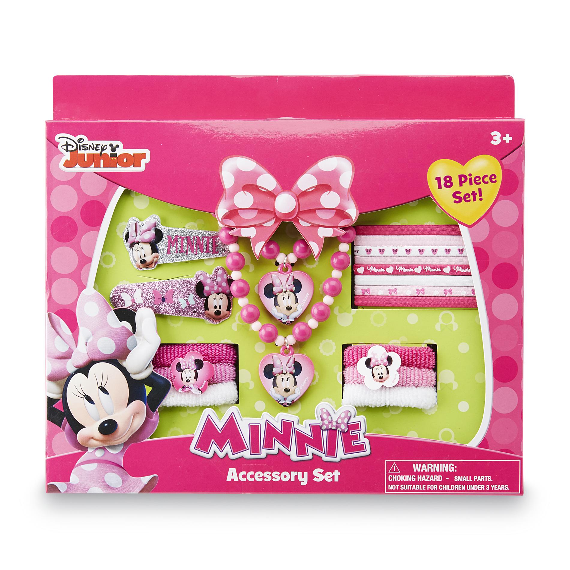 Disney Minnie Mouse Girl's 18Piece Accessory Set