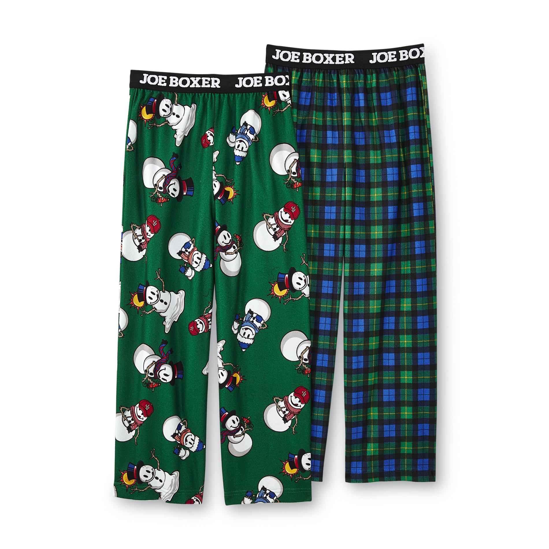 Joe Boxer Boy's 2Pack Flannel Pajama Pants Shop Your Way Online