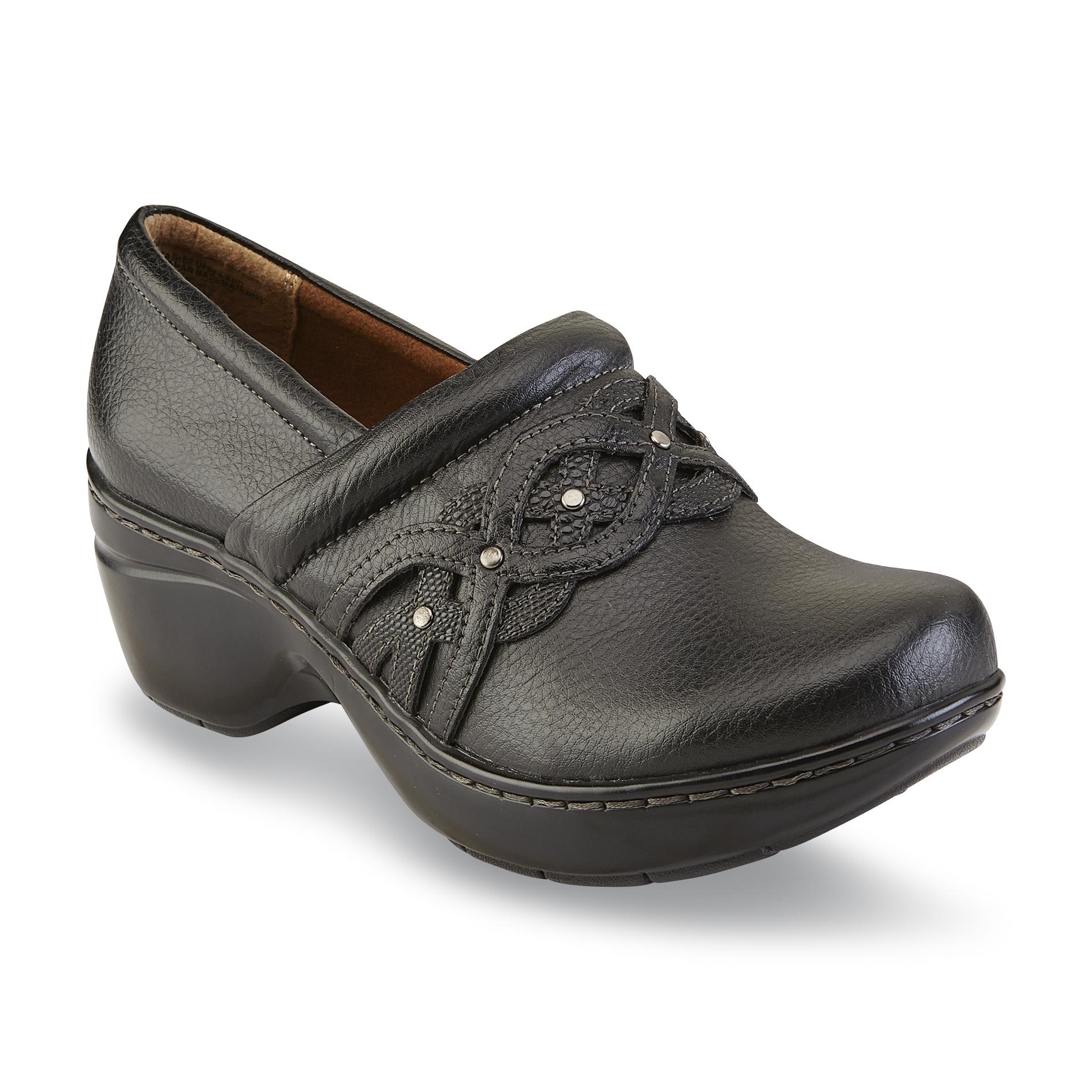 black clog shoes for women
