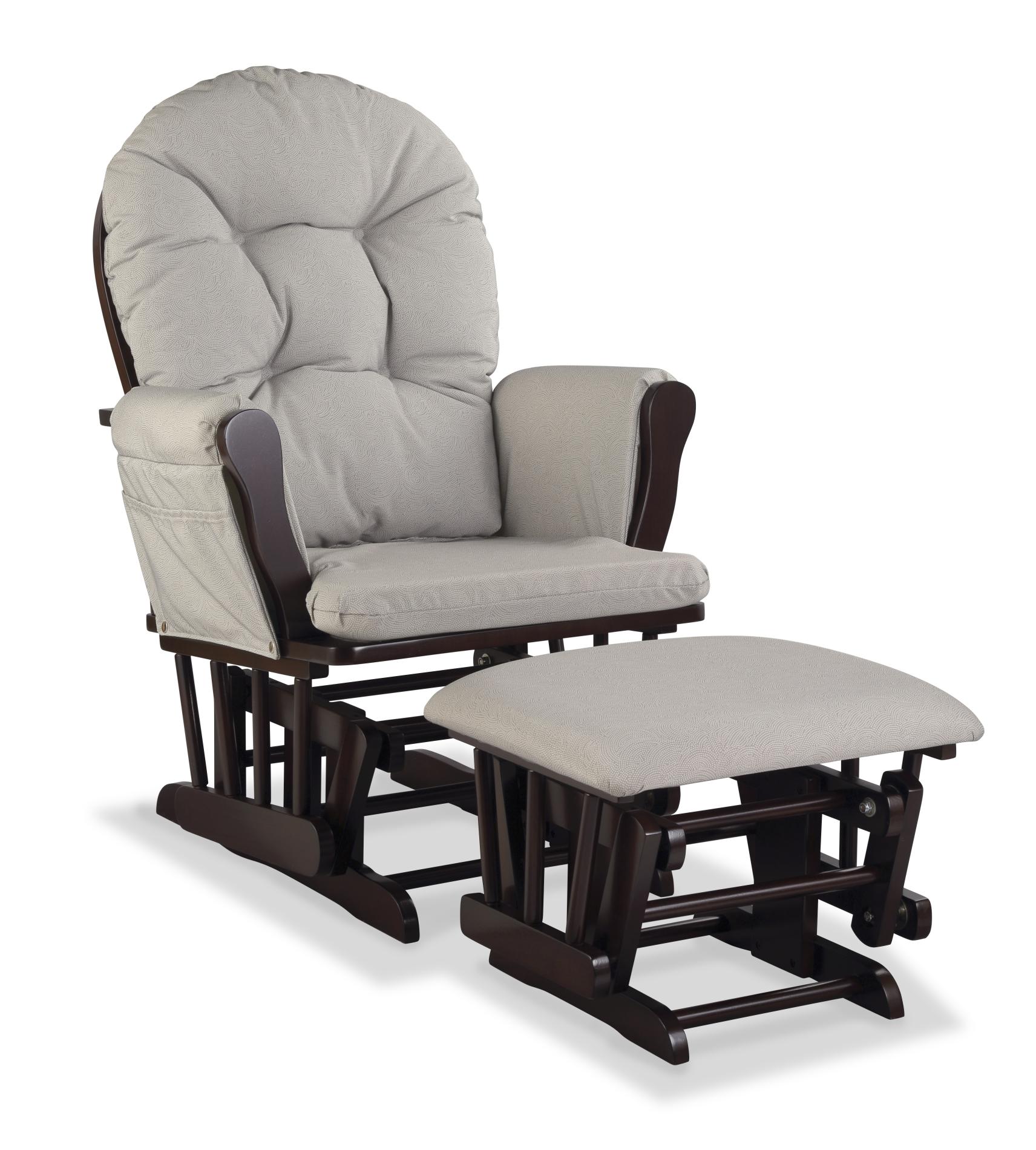 rocker glider chair with ottoman