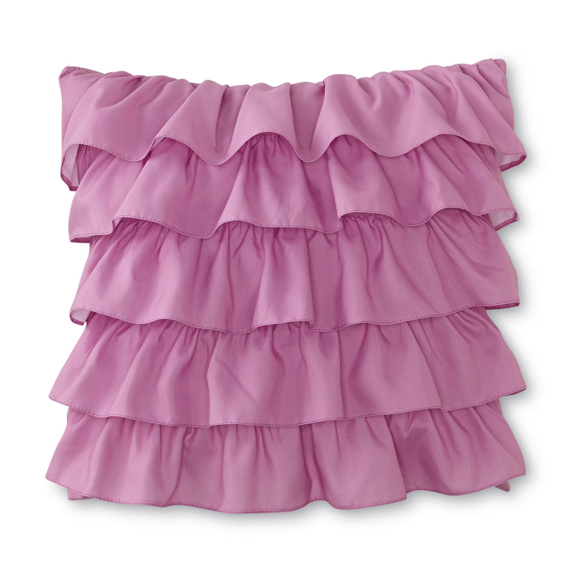 CRB Ruffled Decorative Pillow - Pink Shop Your Way: Online Shopping & Earn Points on Tools ...