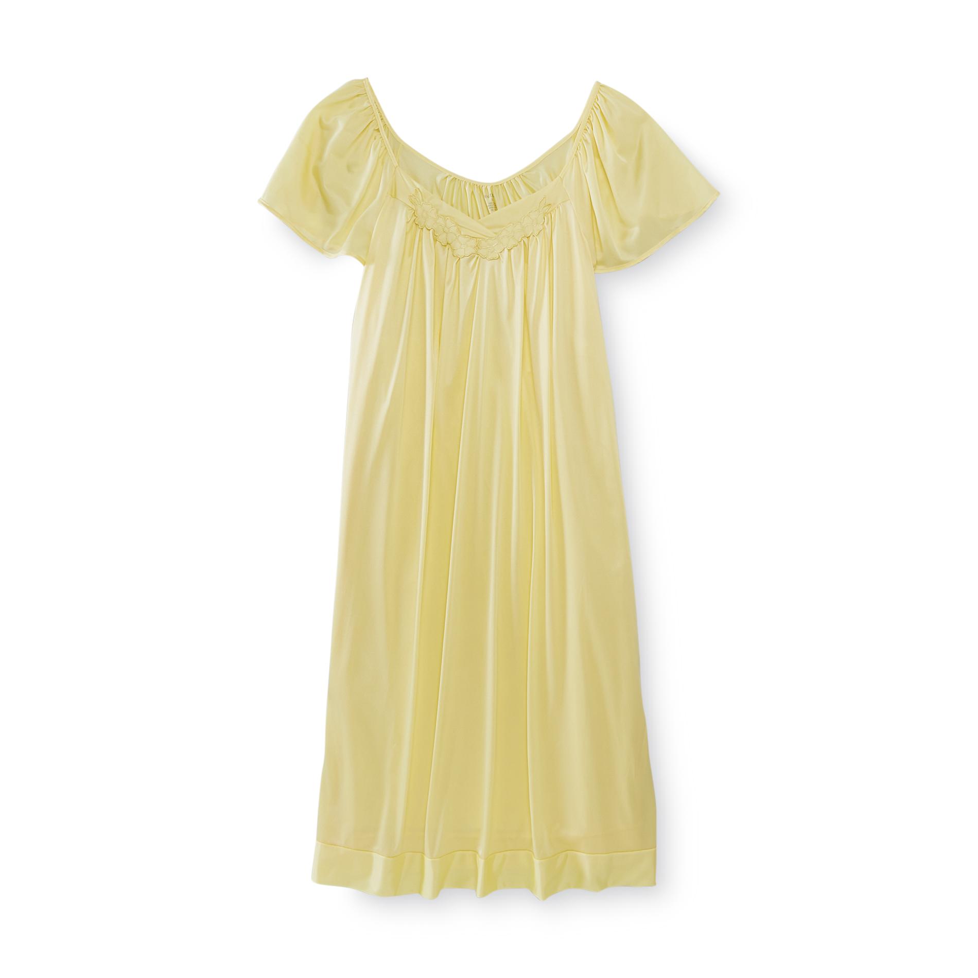 Women's Flutter Sleeve Nightgown