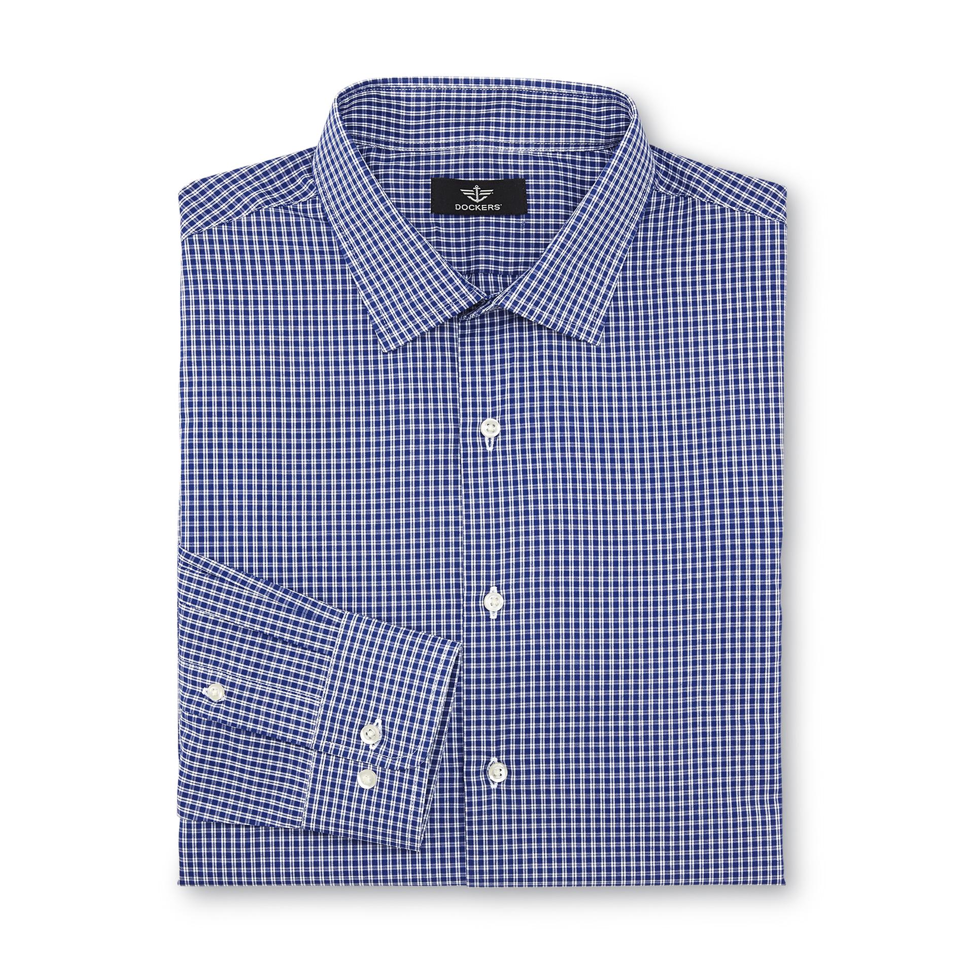Dockers Men's Dress Shirt Plaid