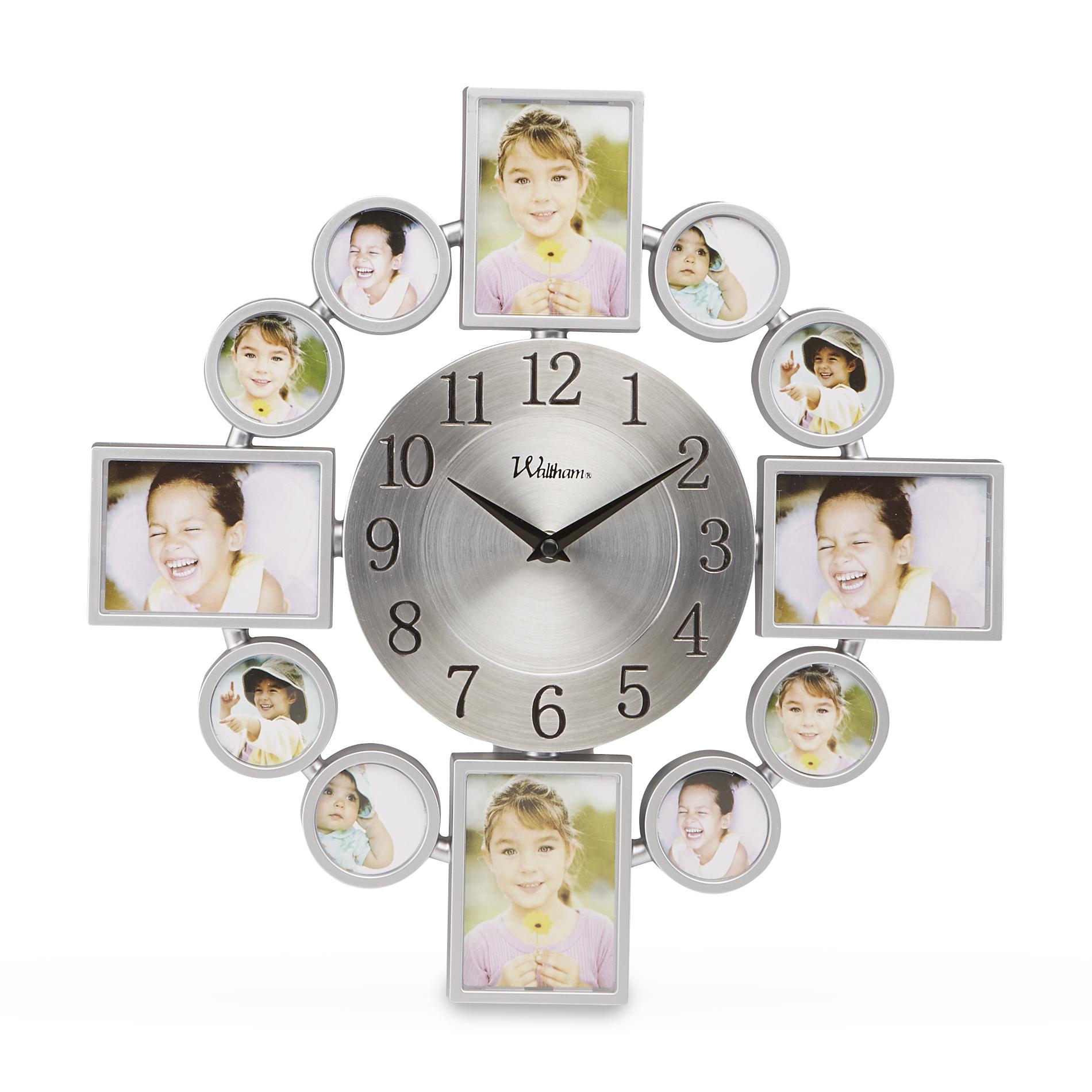 Wall Photo Clock Collage Memories Picture Making Decor Frame Home
