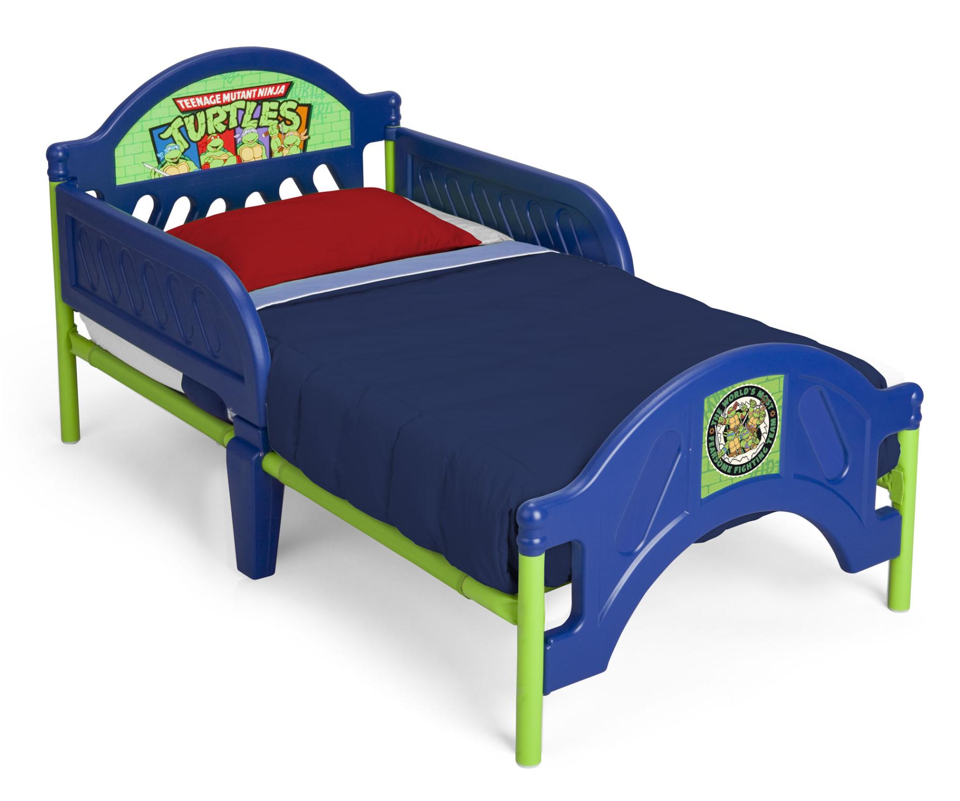 UPC 080213028343 product image for Delta Childrens Nickelodeon Ninja Turtles Toddler Bed | upcitemdb.com