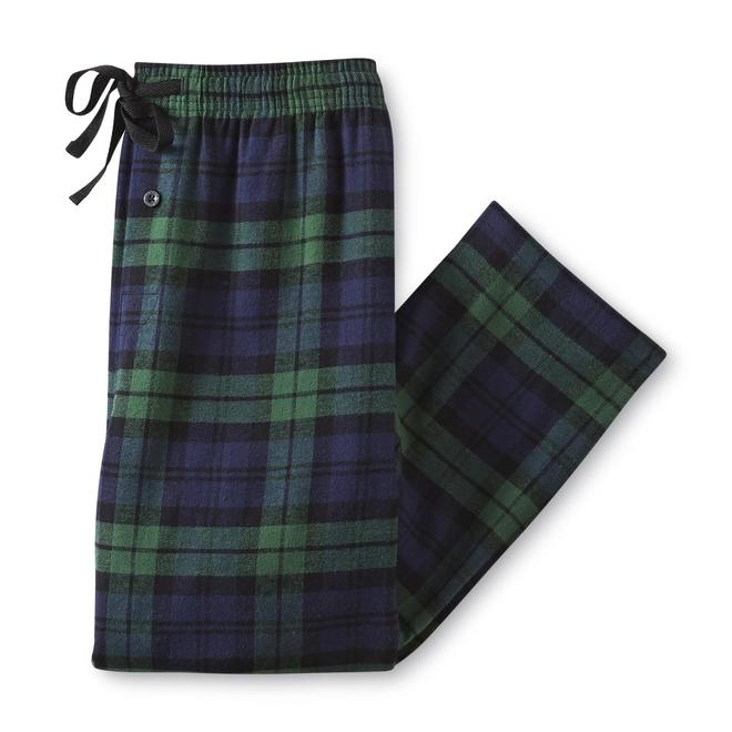 Joe Boxer Men's Big & Tall Flannel Lounge Pants Plaid Clothing