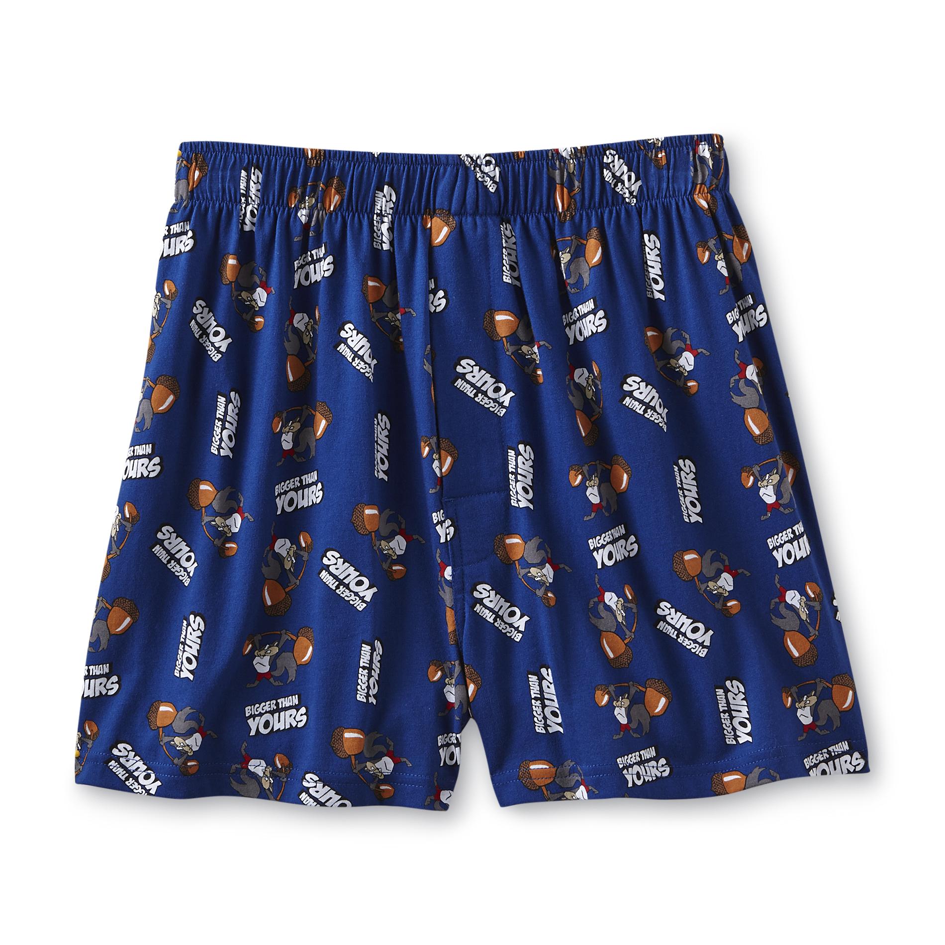 Joe Boxer Men's Knit Boxer Shorts Bigger Than Yours Shop Your Way