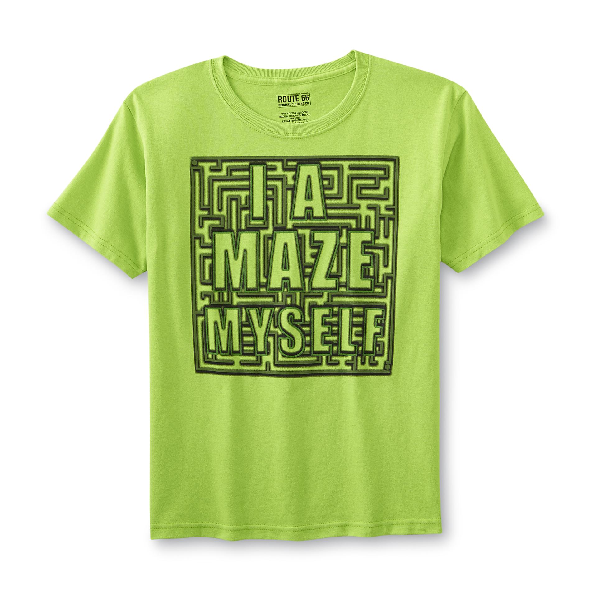 Boy's Graphic T-Shirt - I A-Maze Myself
