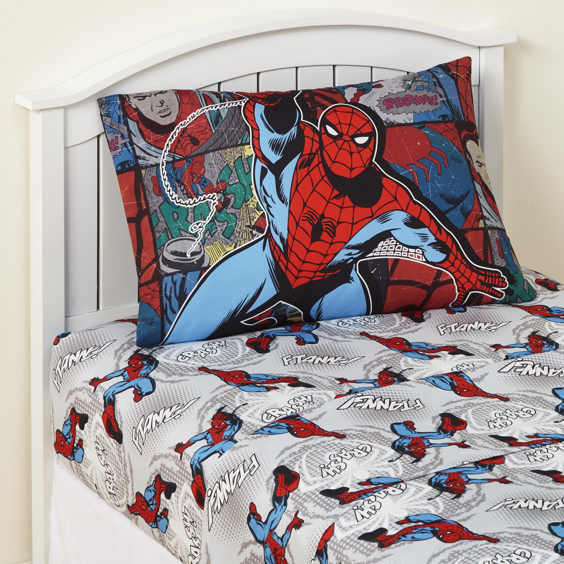 UPC 032281229412 Spider Man Boy s 3 Piece Sheet Set Upcitemdb