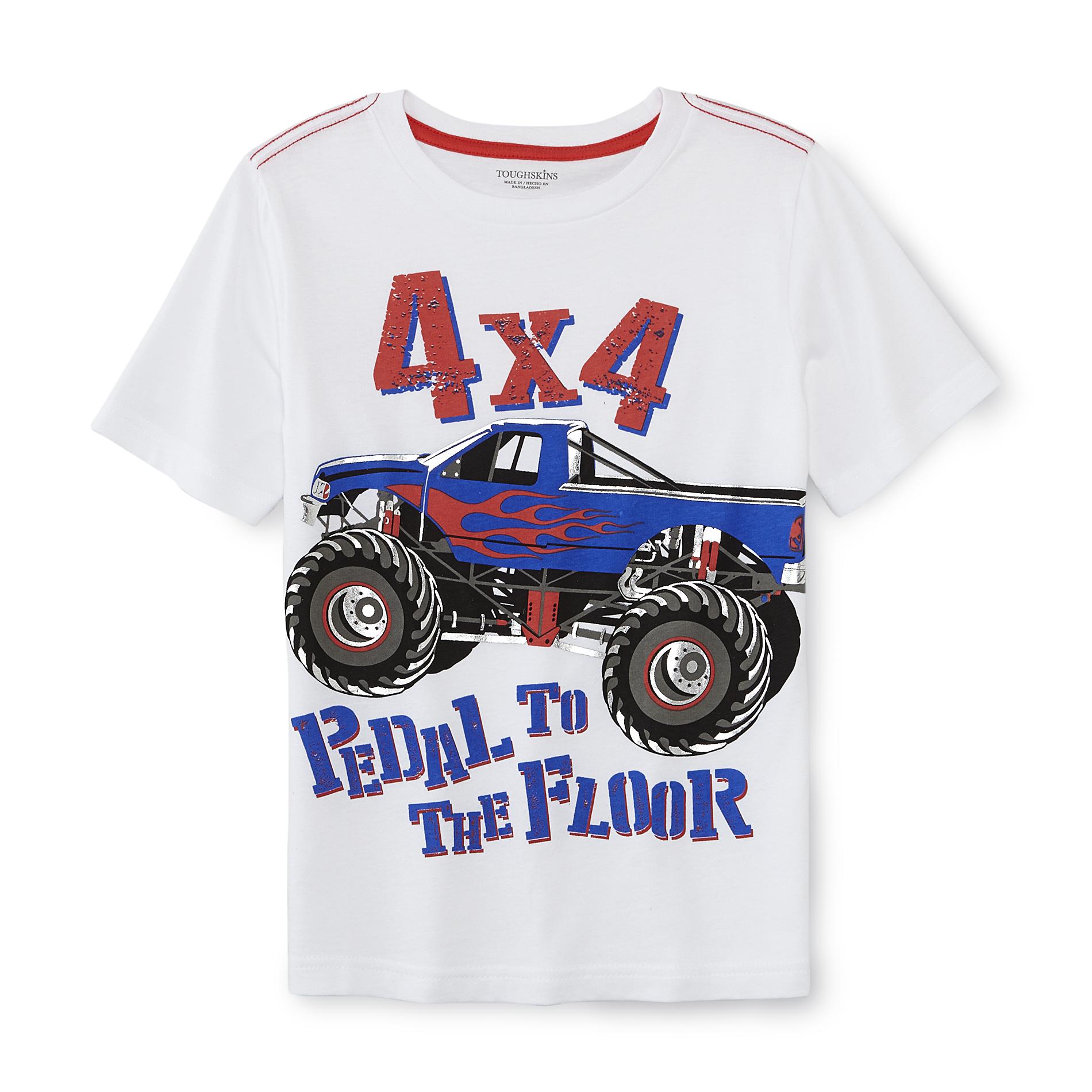 Boy's Graphic T-Shirt - Monster Truck