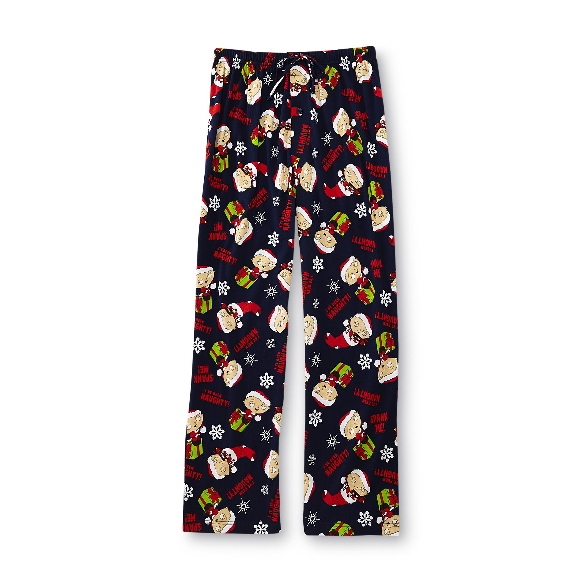 Sky Fox Technologies Men's Christmas Pajama Pants - Stewie | Shop Your Way: Online Shopping ...