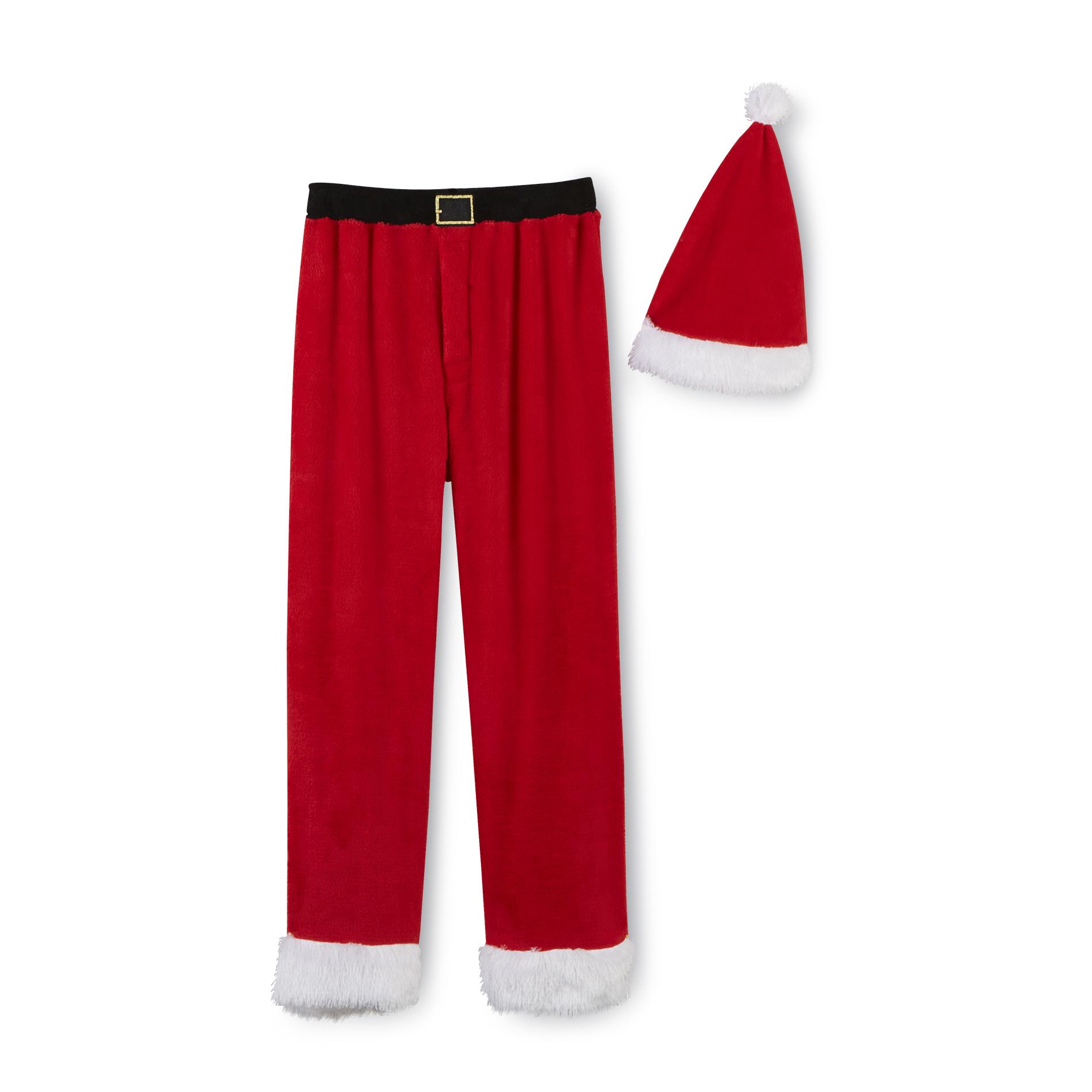 Santa claus pajama pants clearance