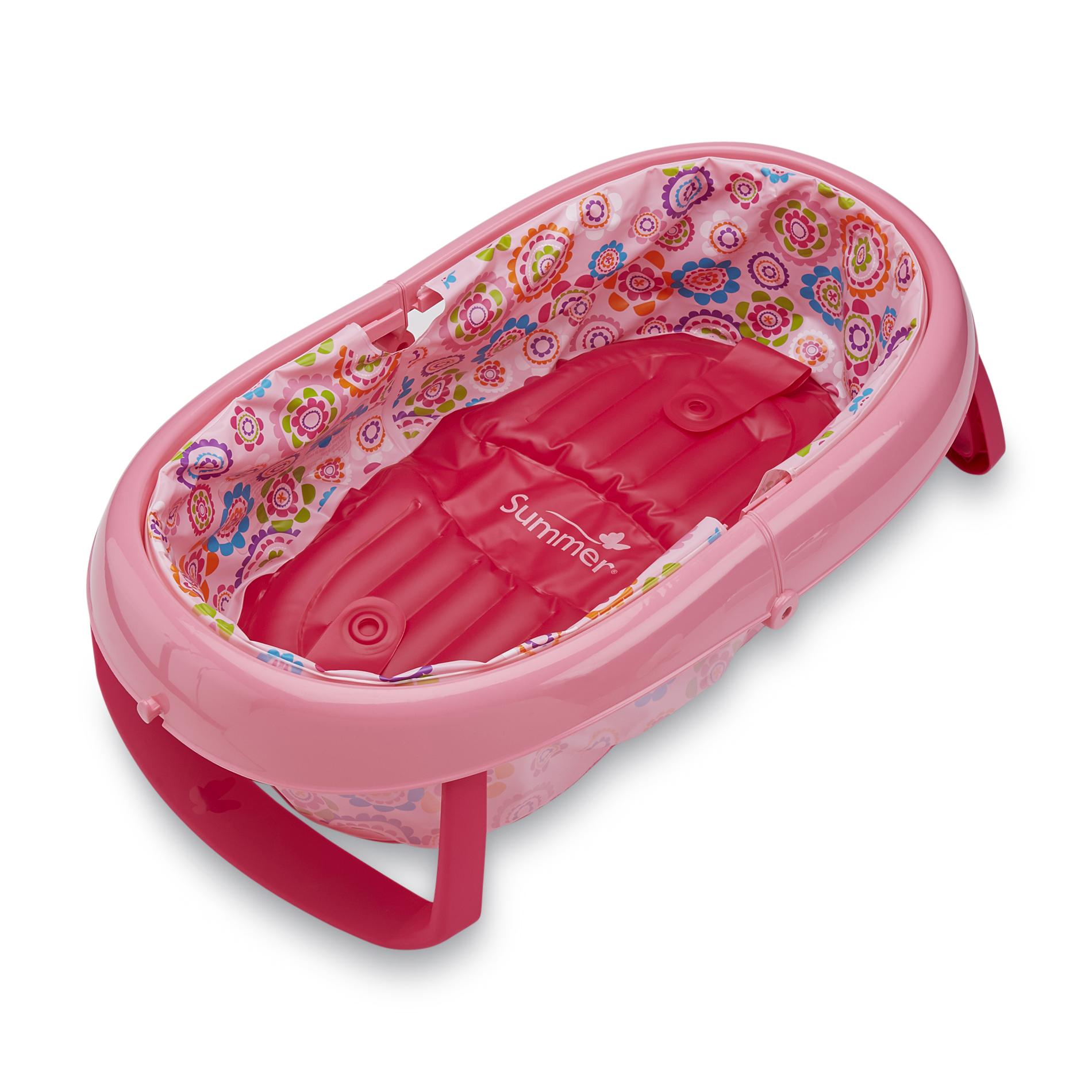 Summer Infants EasyStore Comfort Tub Bathtub Floral Shop Your Way