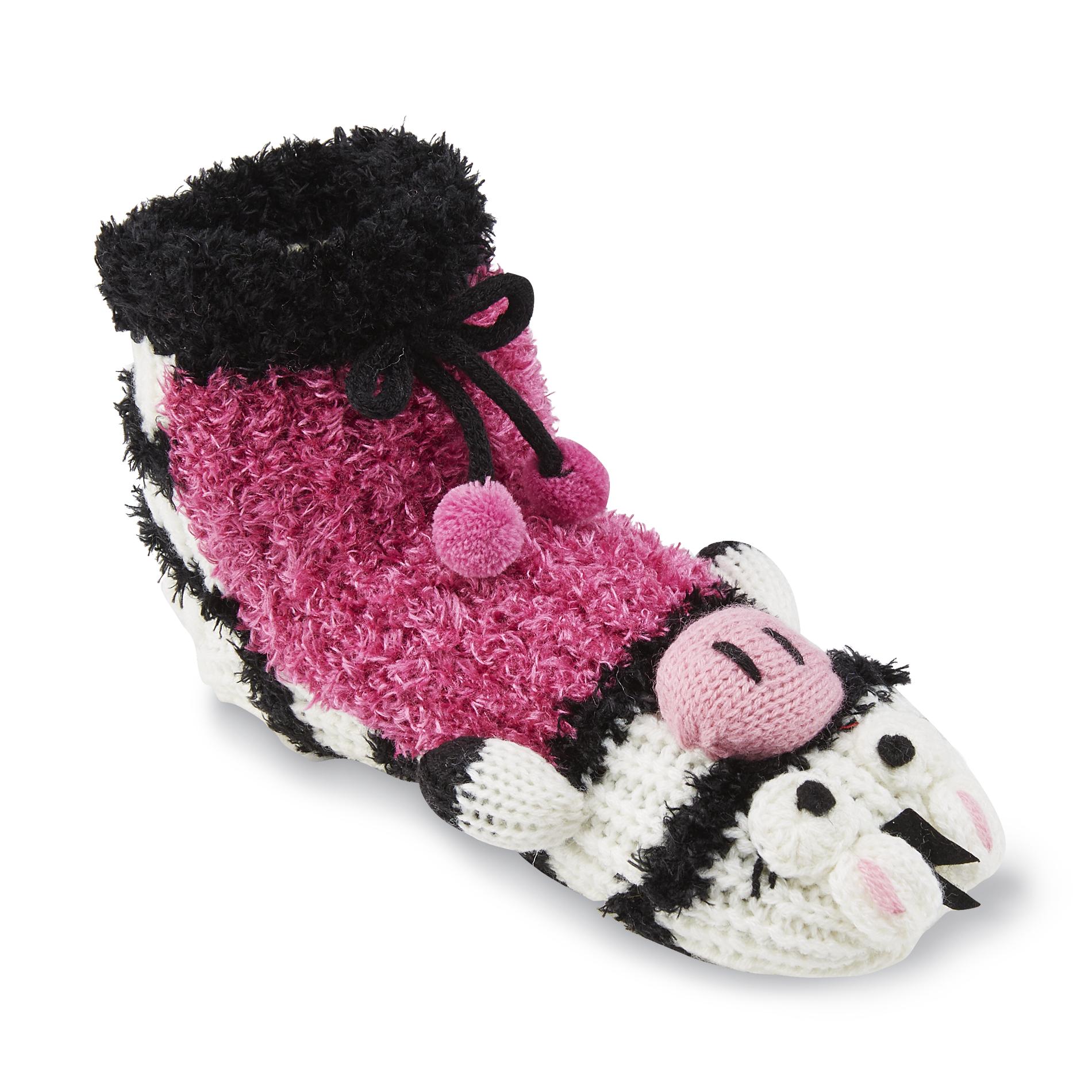Womens Knit Slipper Socks Ladies Knit Slipper Socks