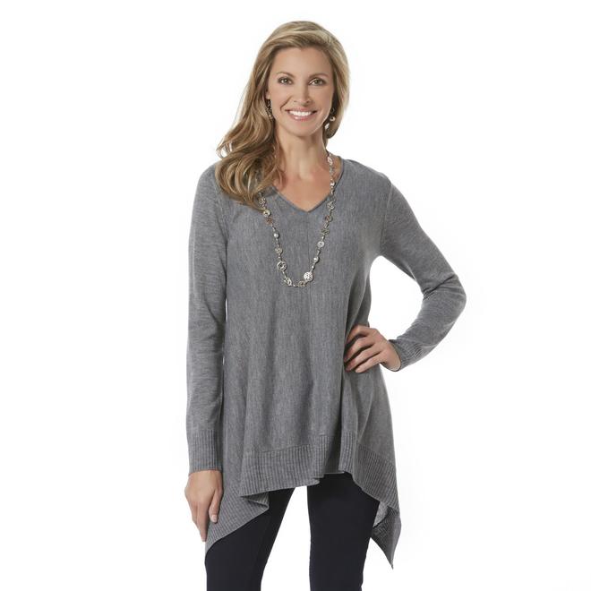 Jaclyn Smith Women's Swing Sweater Clothing, Shoes & Jewelry
