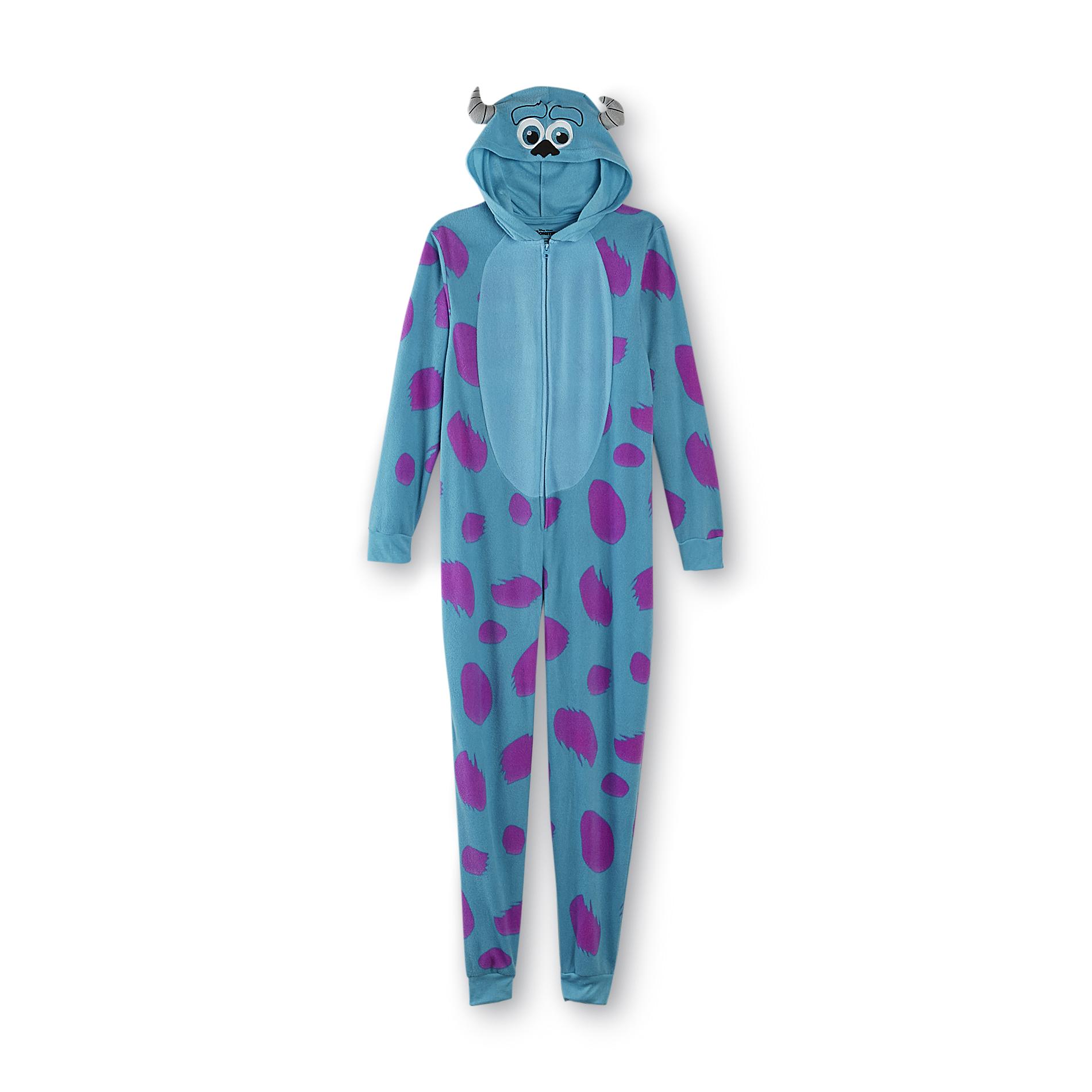 Disney Women's Hooded OnePiece Pajamas