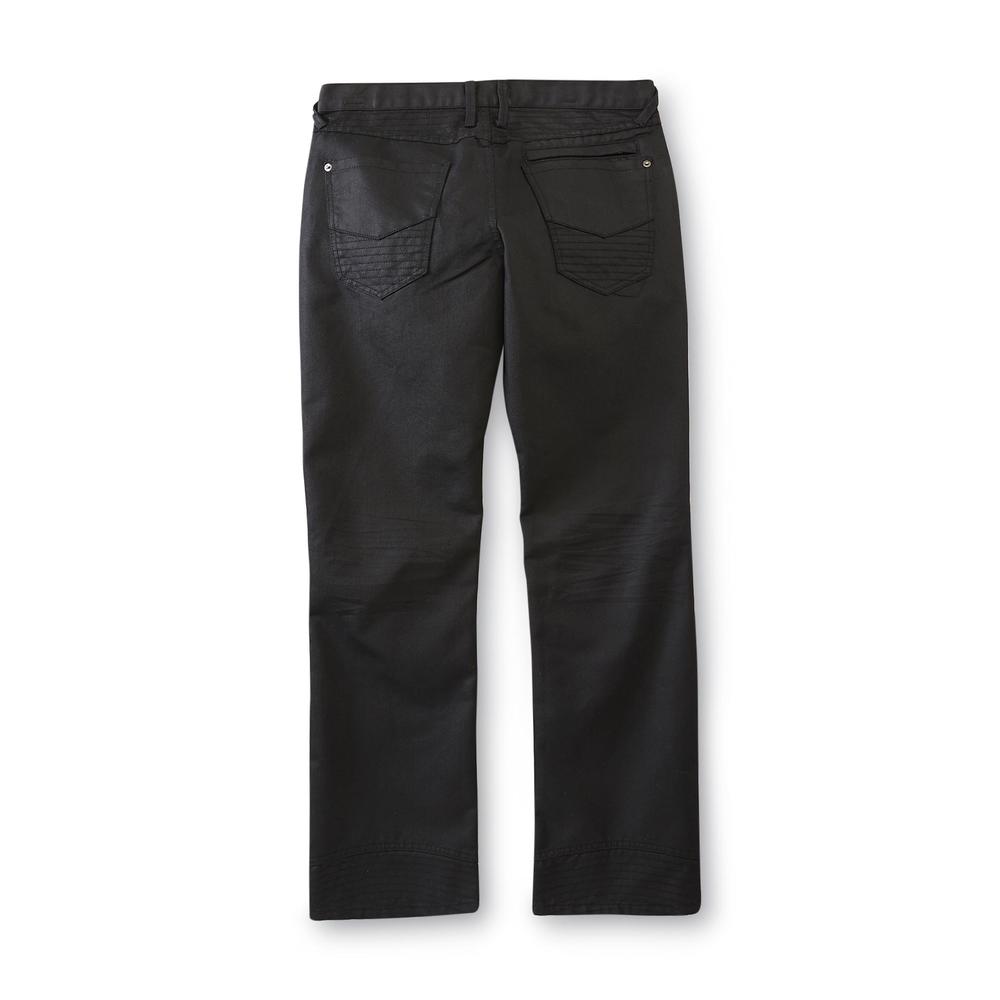 Men's Moto Jeans Black