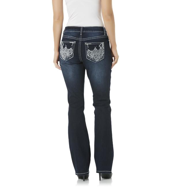 Rockin Denim Women's Embellished Bootcut Jeans