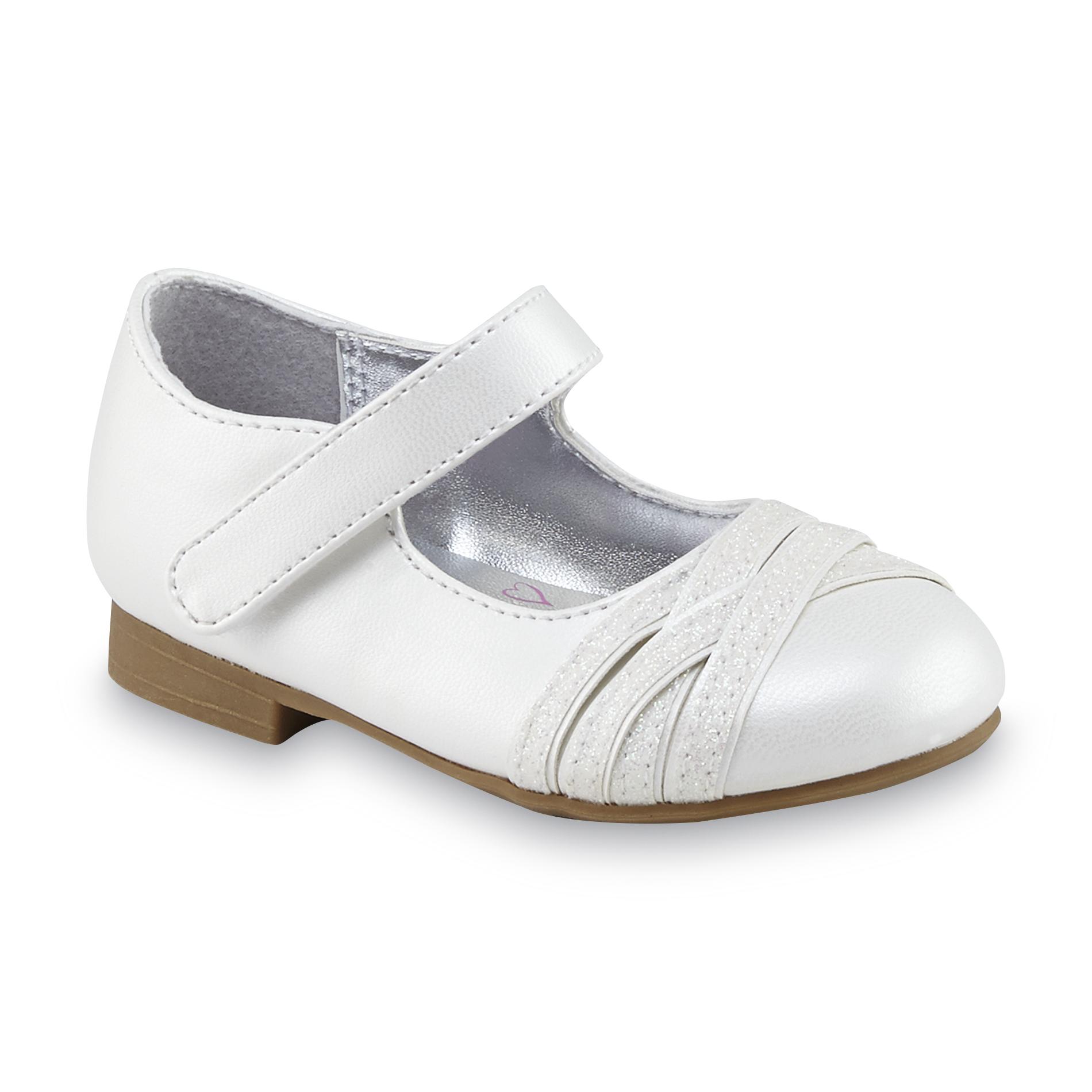 WonderKids Baby Girl's Cahya White Mary Jane Shoe Shoes Baby & Kids Shoes Girls' Shoes