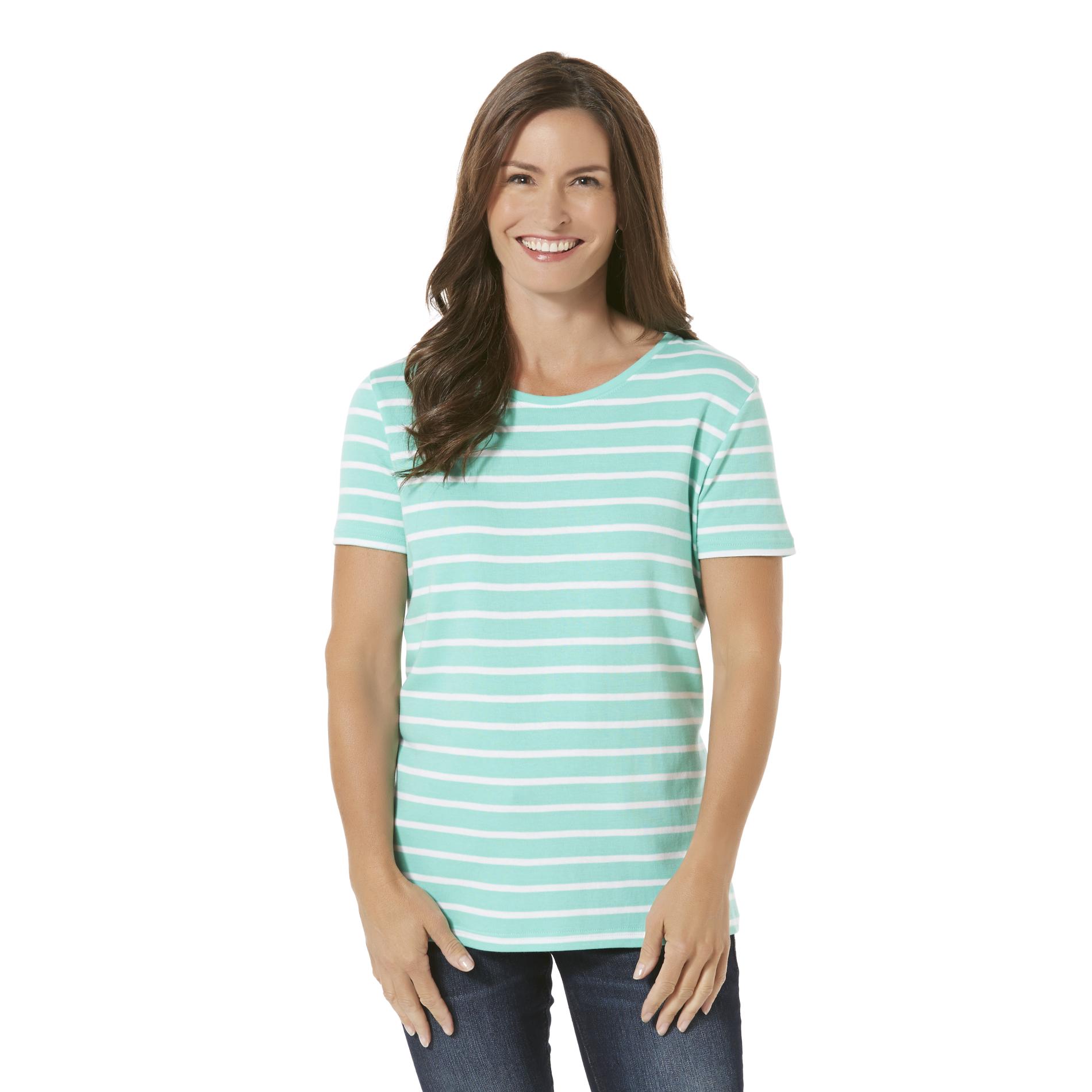 Petite's T-Shirt - Striped