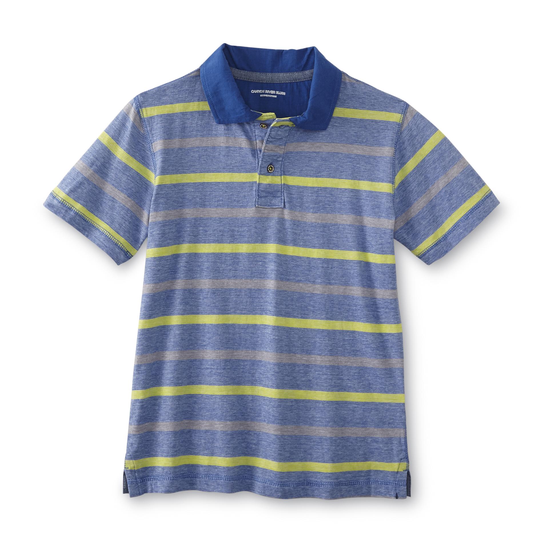 Boy's Jersey Knit Polo Shirt