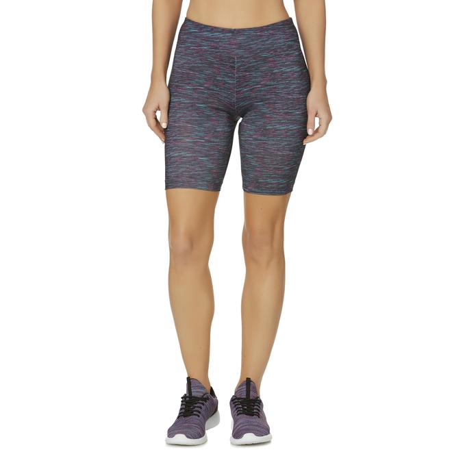 Athletech Women's Compression Athletic Shorts SpaceDyed