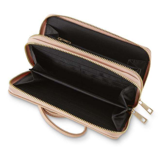 meriden pouch wristlet wallet