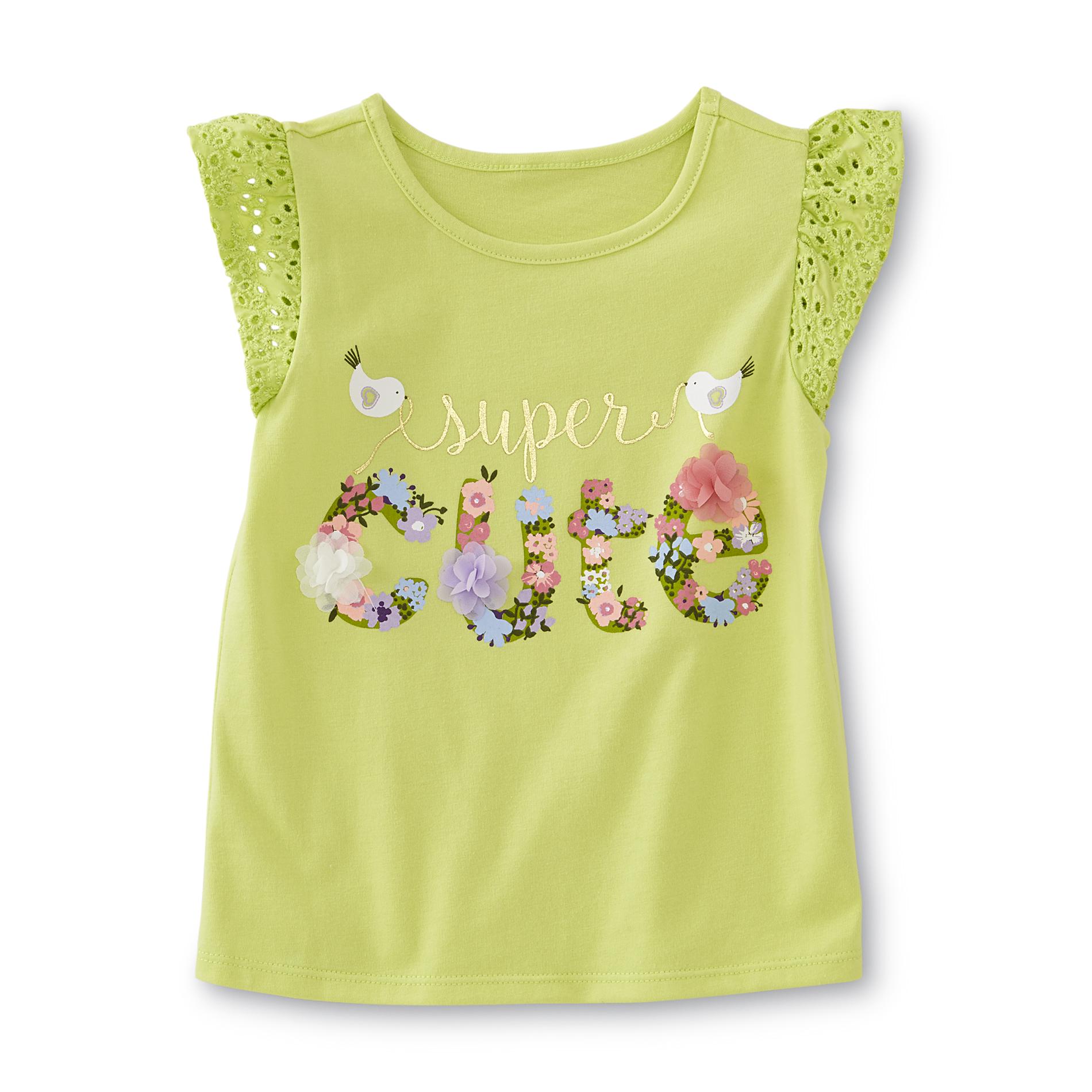 Infant & Toddler Girl's Embellished T-Shirt - Super Cute