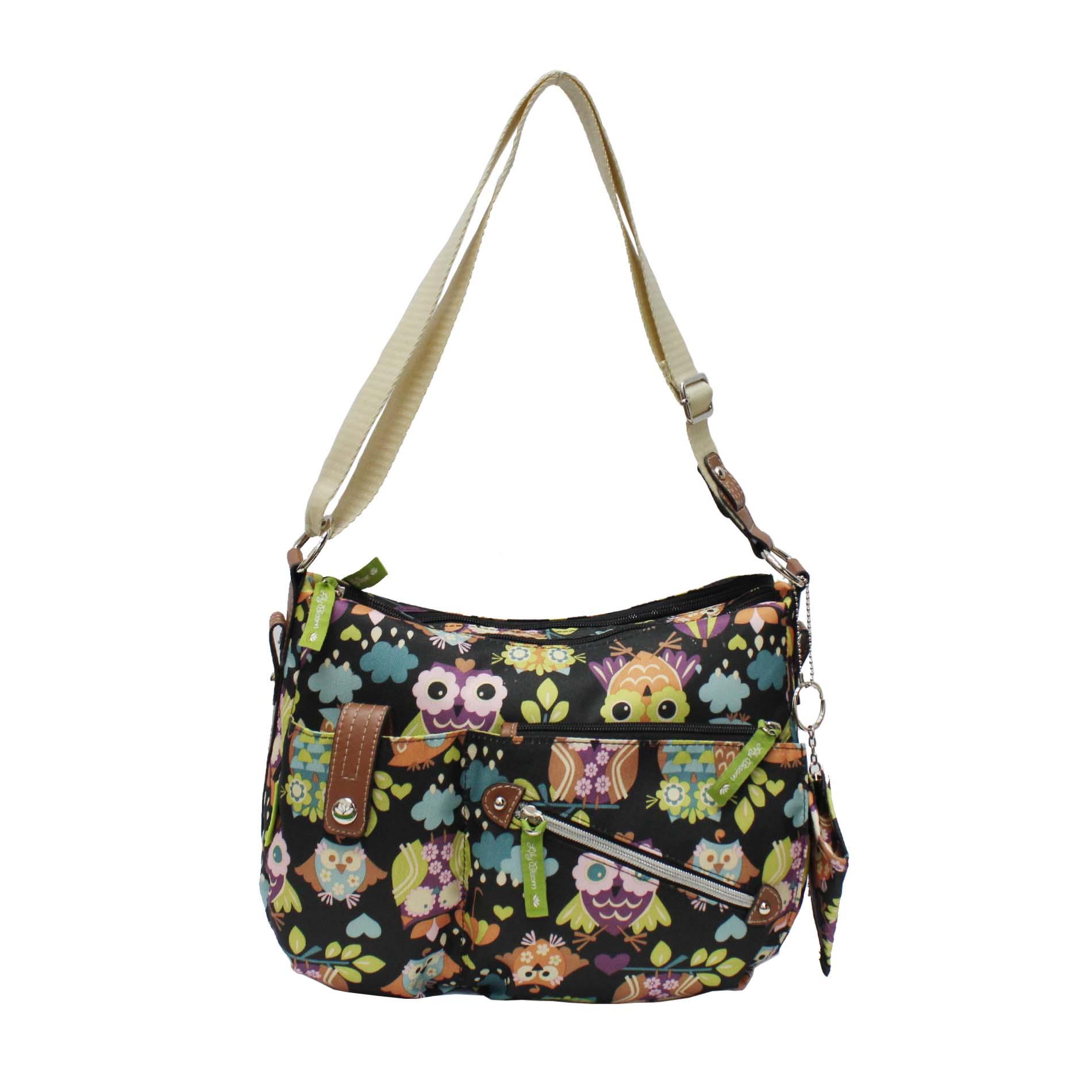 Lily Bloom Women's Hobo Bag Owl Print Shop Your Way Online