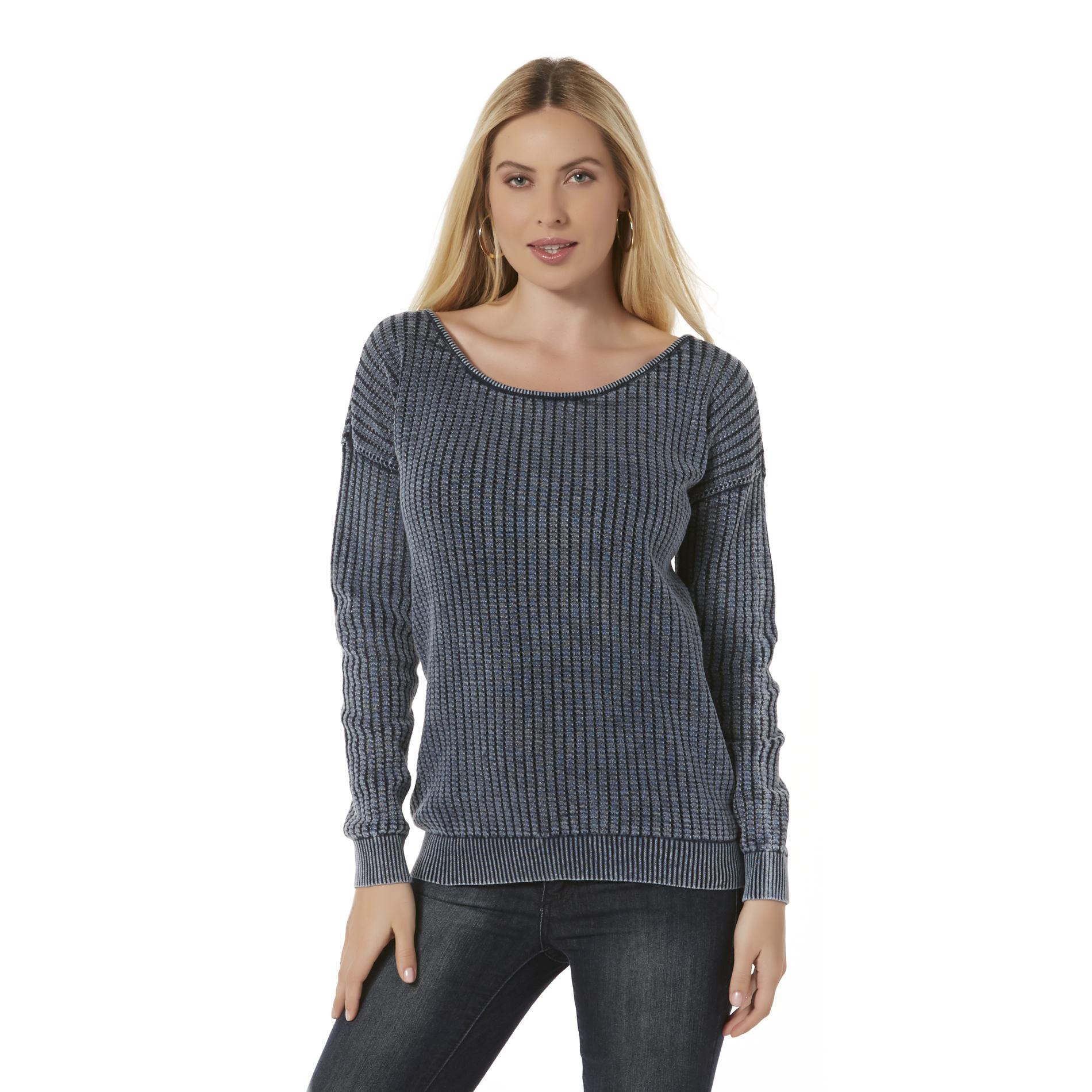 Canyon River Blues Women's Open Knit Sweater Clothing, Shoes