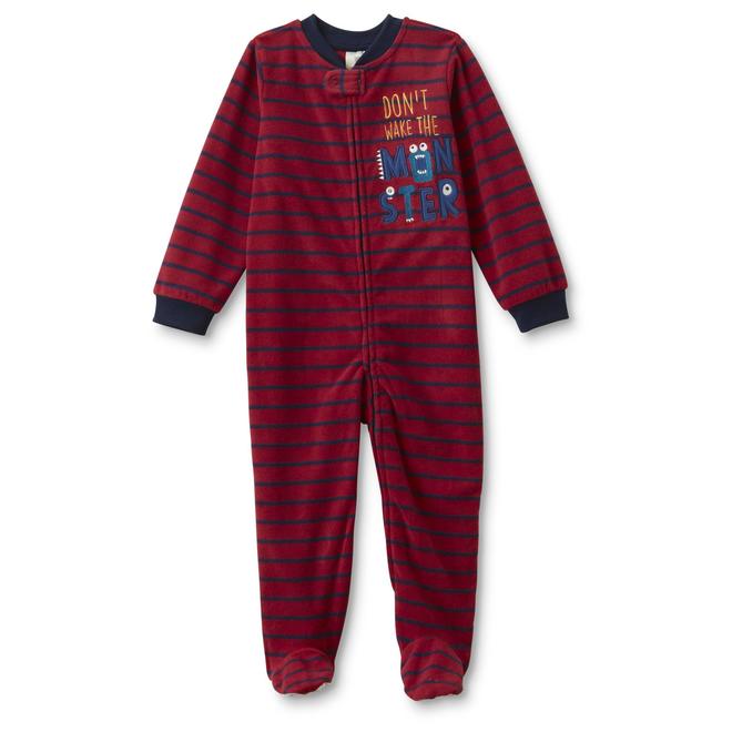 WonderKids Infants & Toddler Boys' Footed Sleeper Pajamas Don't Wake